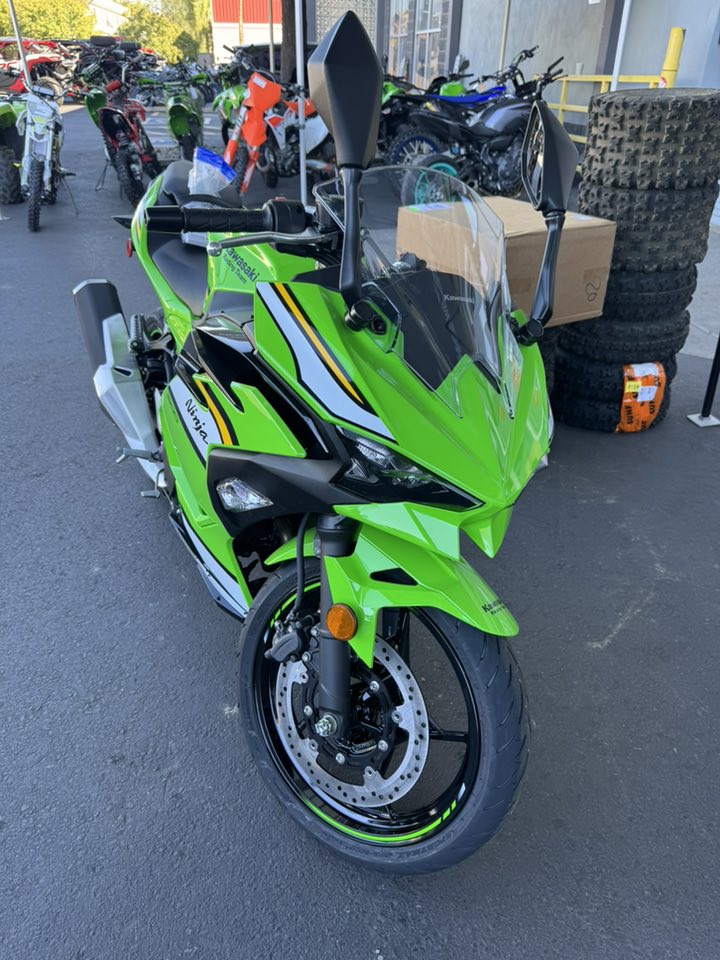 New owner of 2025 Kawasaki Ninja 500