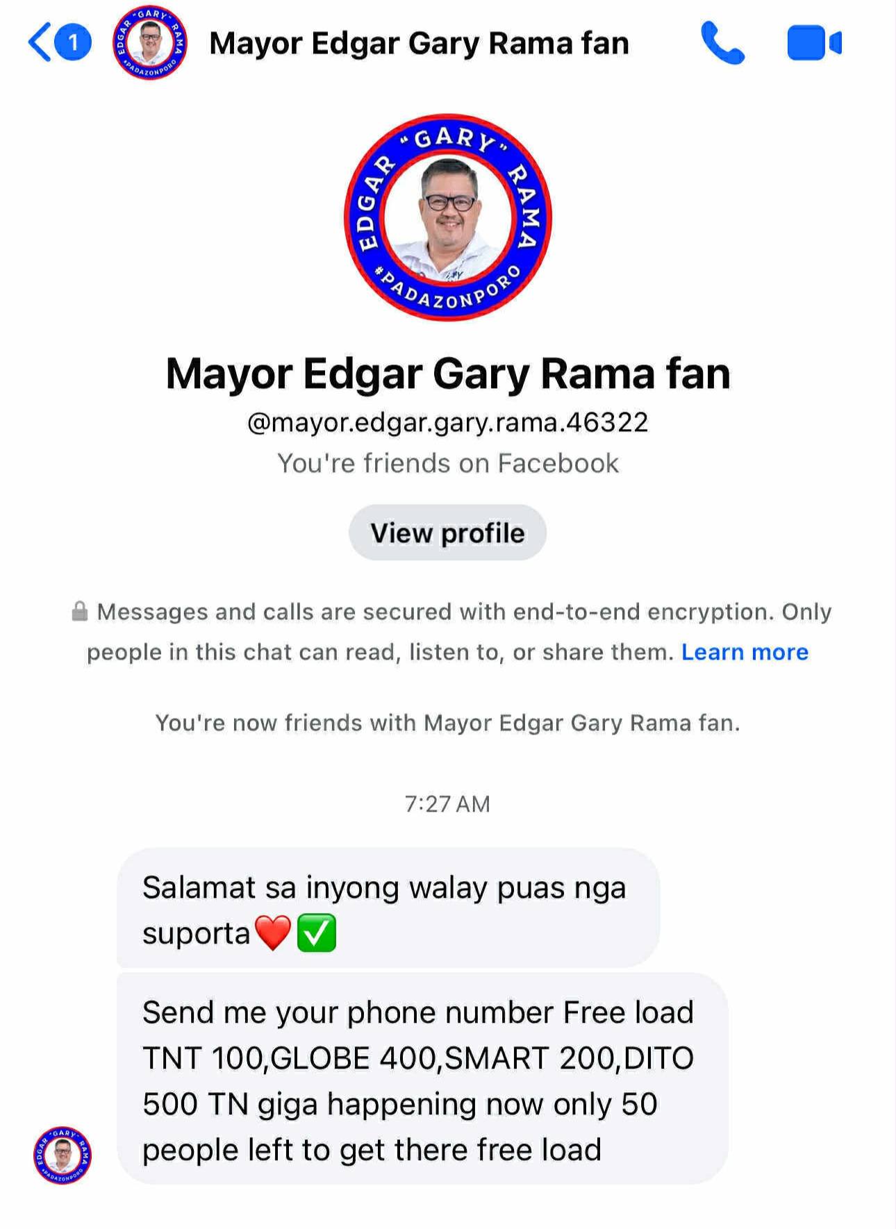 Mayor Edgar 