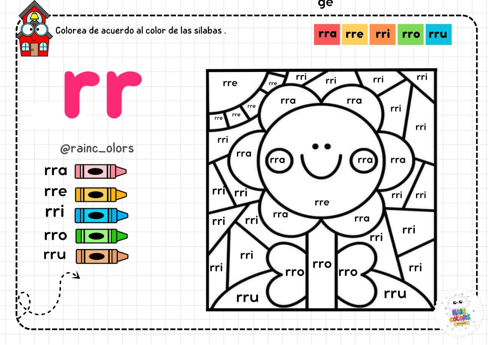 Rain Colors - 🌟 Cuadernillo de lectoescritura 2 parte 🌟 ... | Facebook