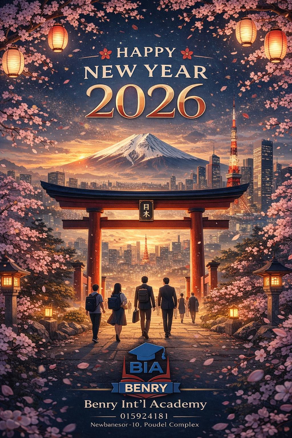 🎌 Happy New Year... - Benry International Academy Pvt. Ltd. | Facebook