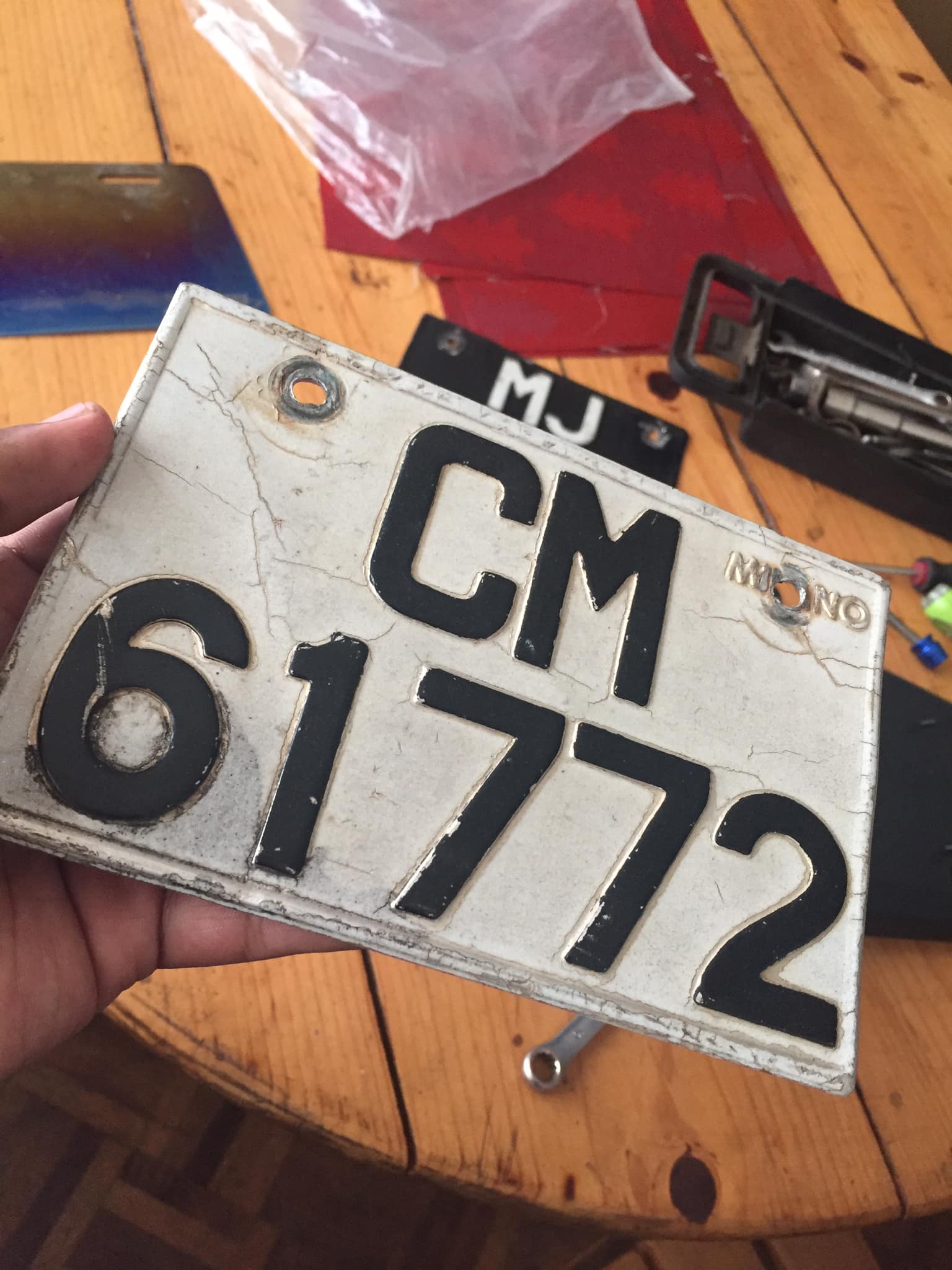 Ito sera rboss isany ah plaque CM mbola ça va kely alefa 125fmg