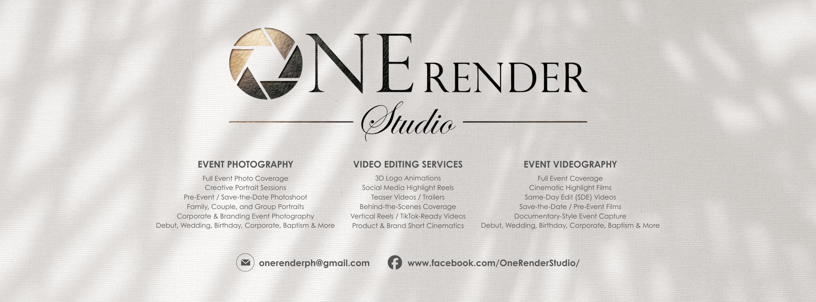 OneRender Studio