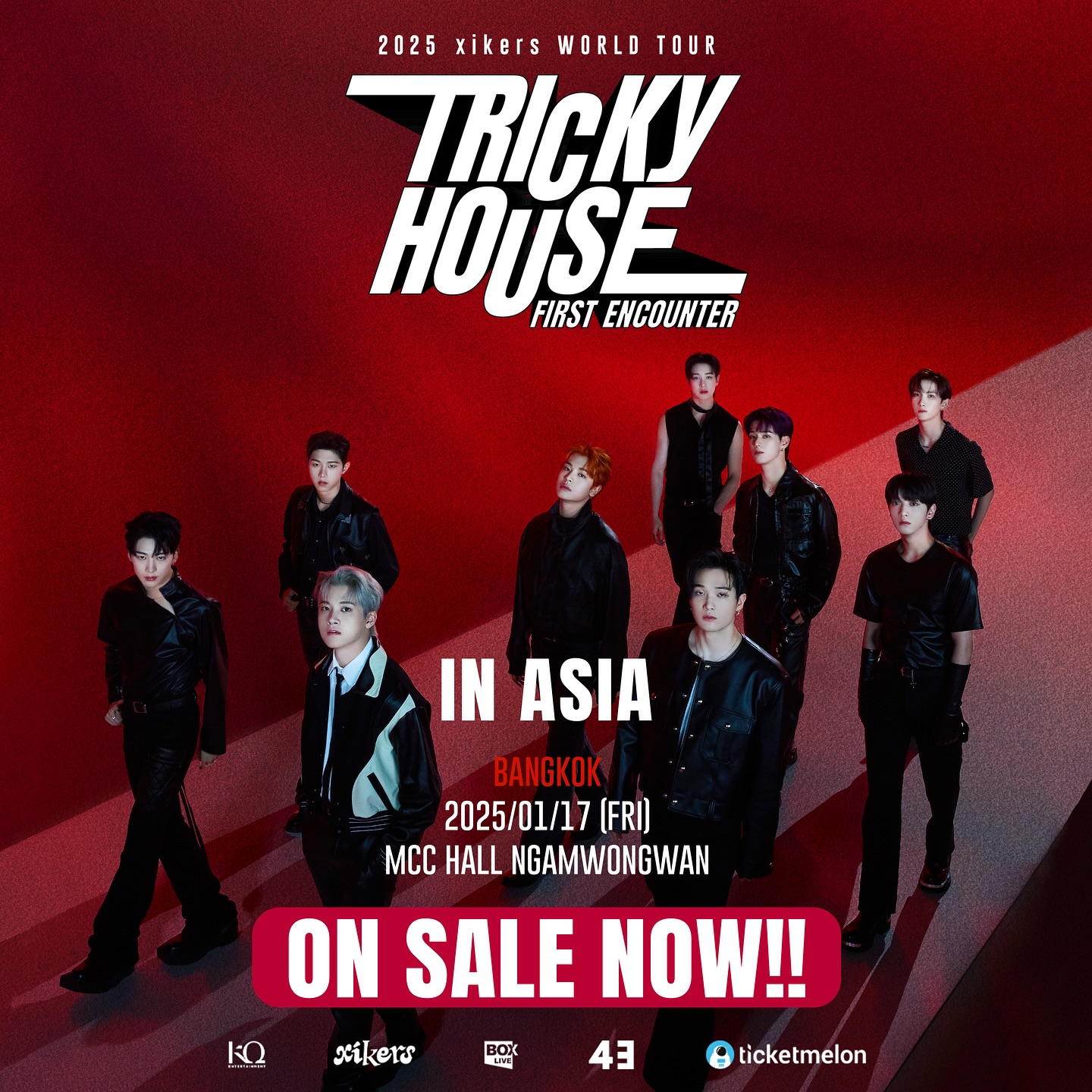 Box Live Asia - 2025 xikers WORLD TOUR TRICKY HOUSE : FIRST ENCOUNTER ...