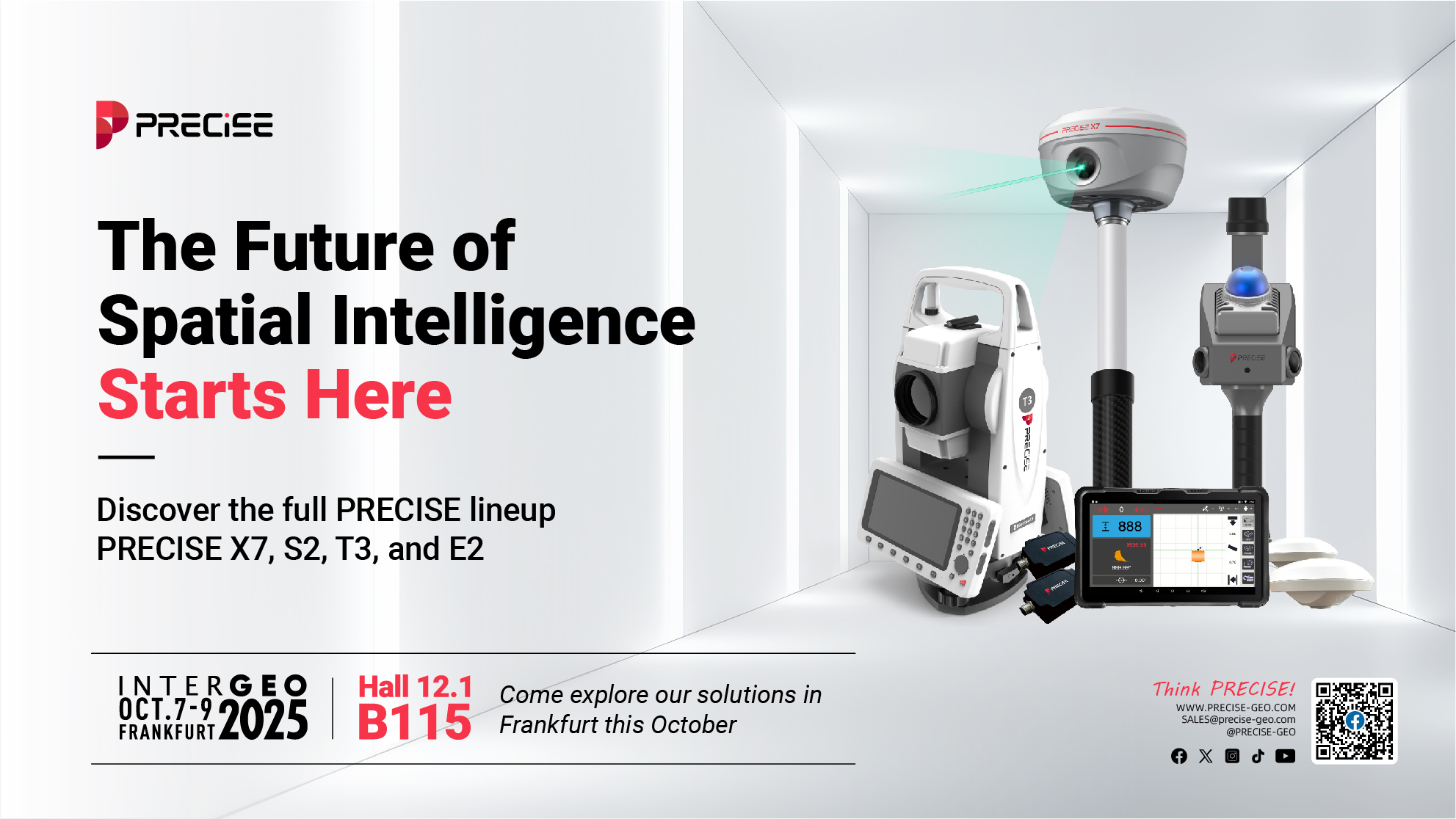 PRECISE-Geo - 📍 InterGEO 2025 | Booth 12.1/B.115 | Oct 7–9 | Messe ...