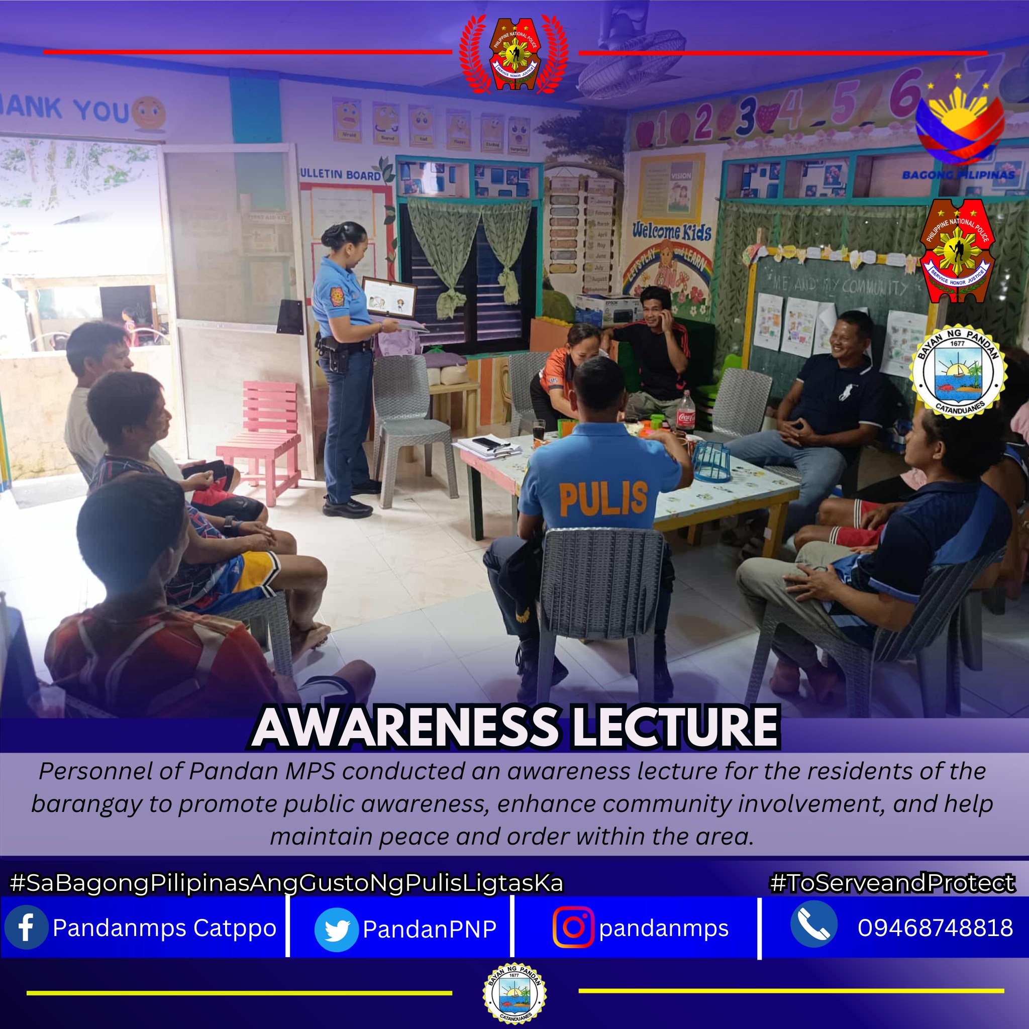 Awareness Lecture: Makabahagi ng... - Pandanmps Catppo | Facebook