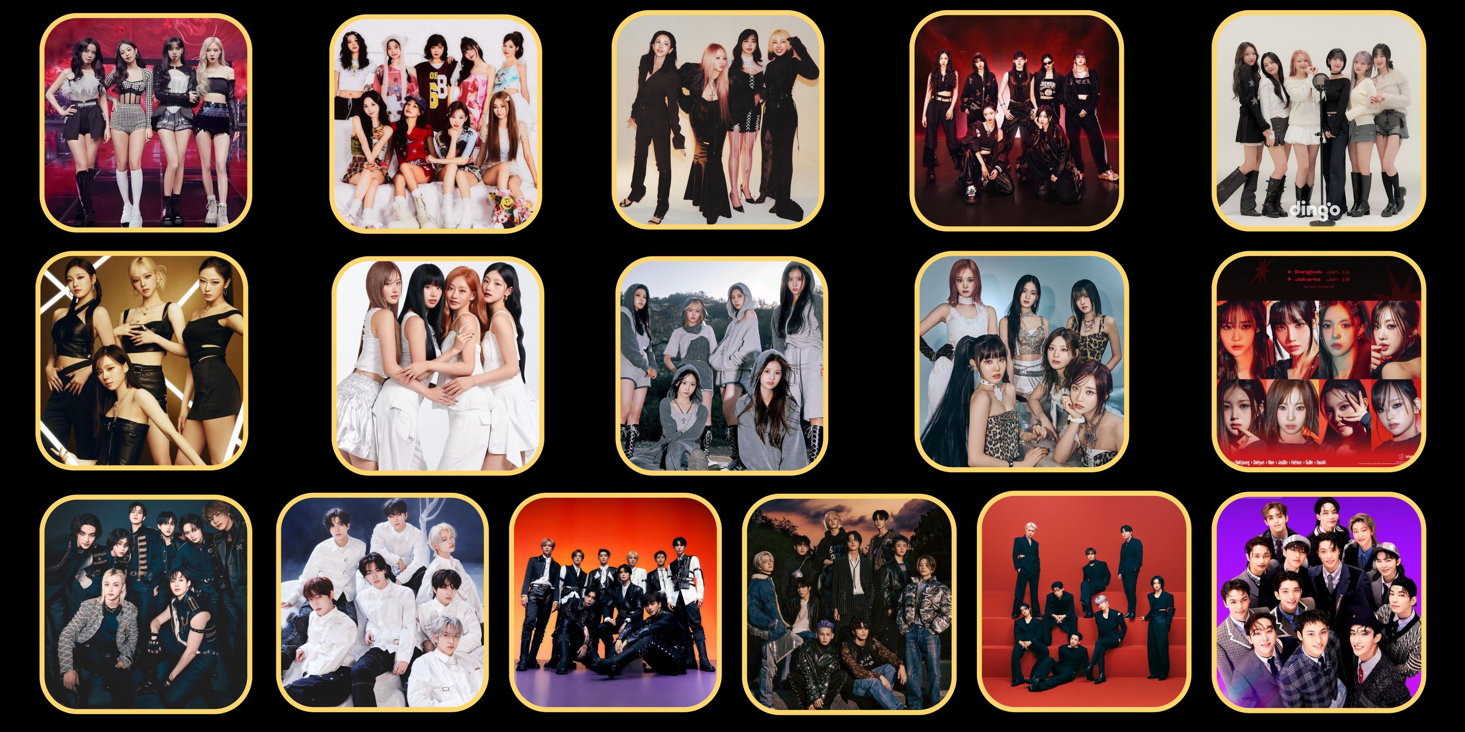 Several K-pop groups are set to embark on exciting tours in 2025