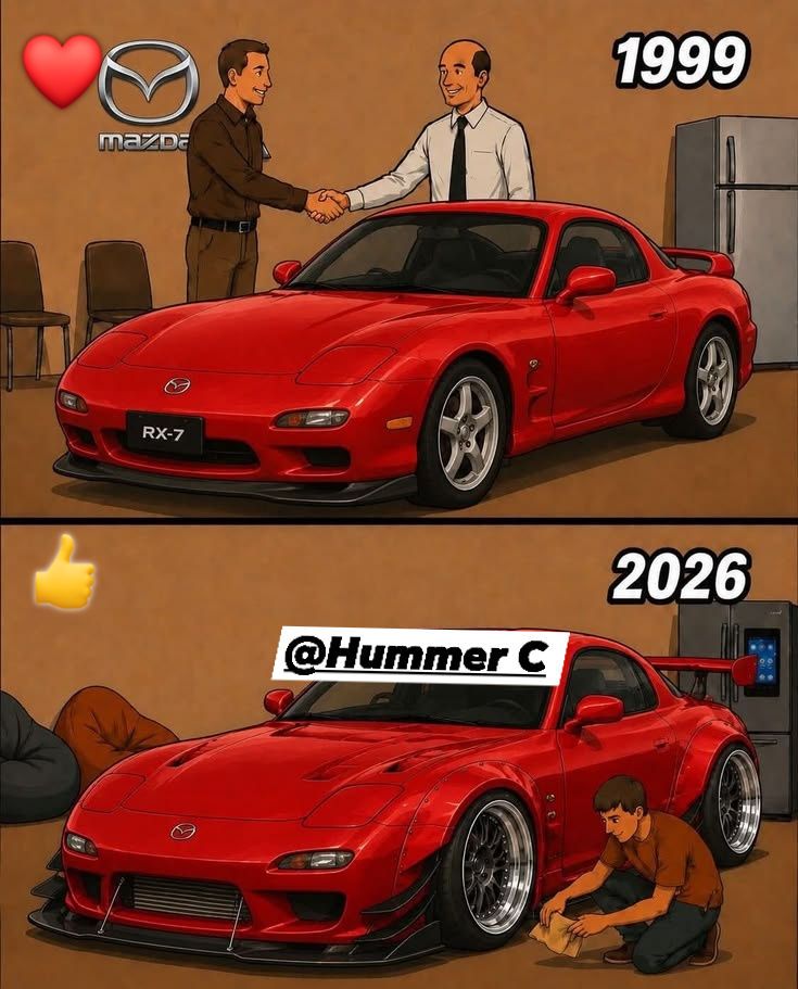 1998 Mazda RX-7 FD3S Type RS-R brochure