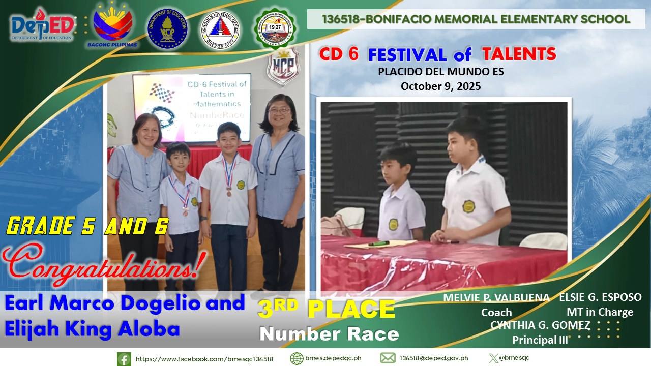 Bonifacio Memorial ES QC - 136518 | Quezon City