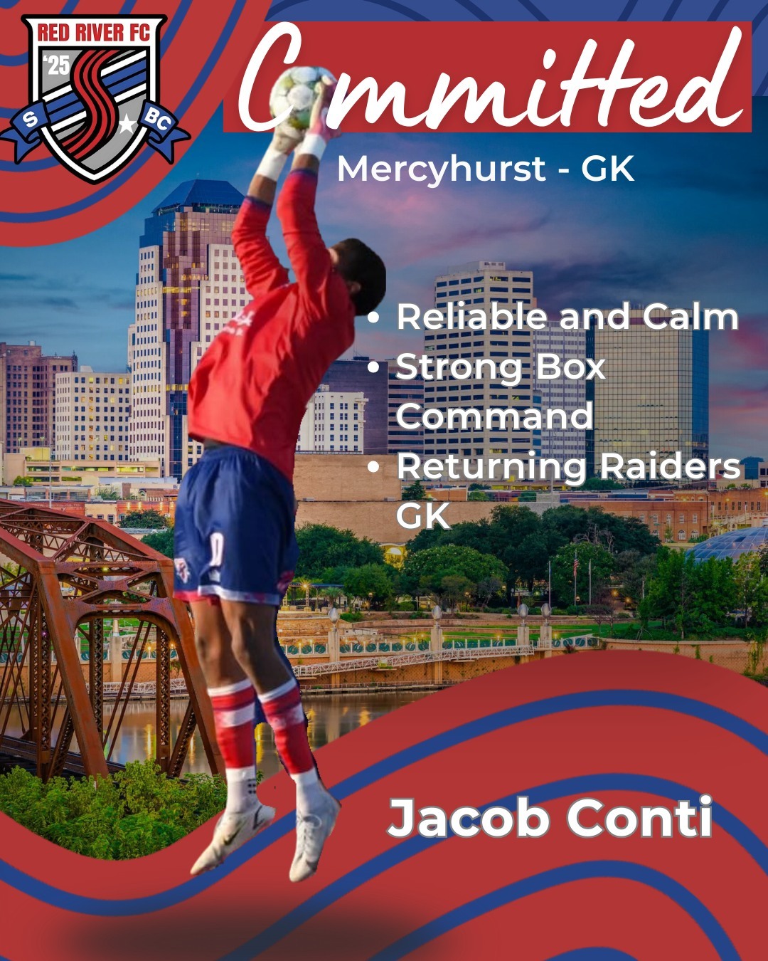 Red - BREAKING: 📣 PLAYER ANNOUNCEMENT | JACOB CONTI RETURNS TO RED ...