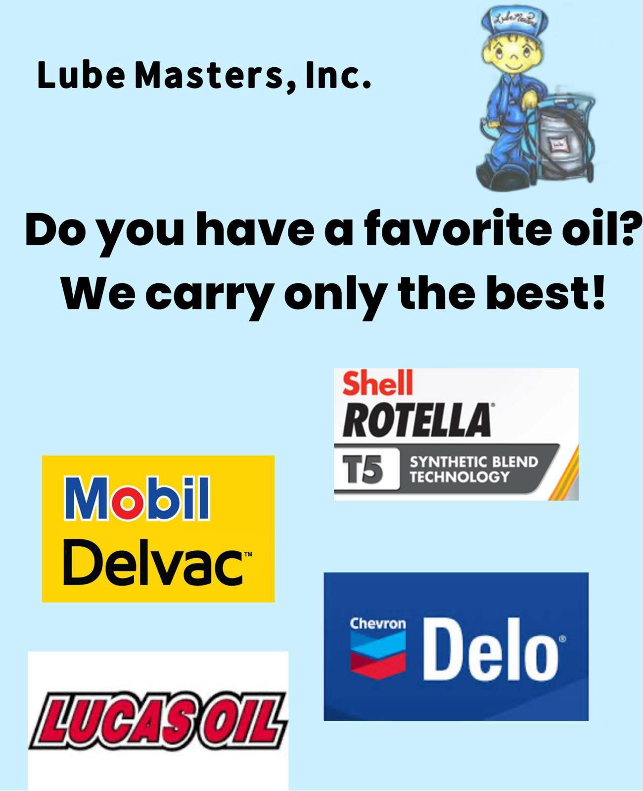 At Lube Masters, we ensure that we use... - Lube Masters Inc | Facebook