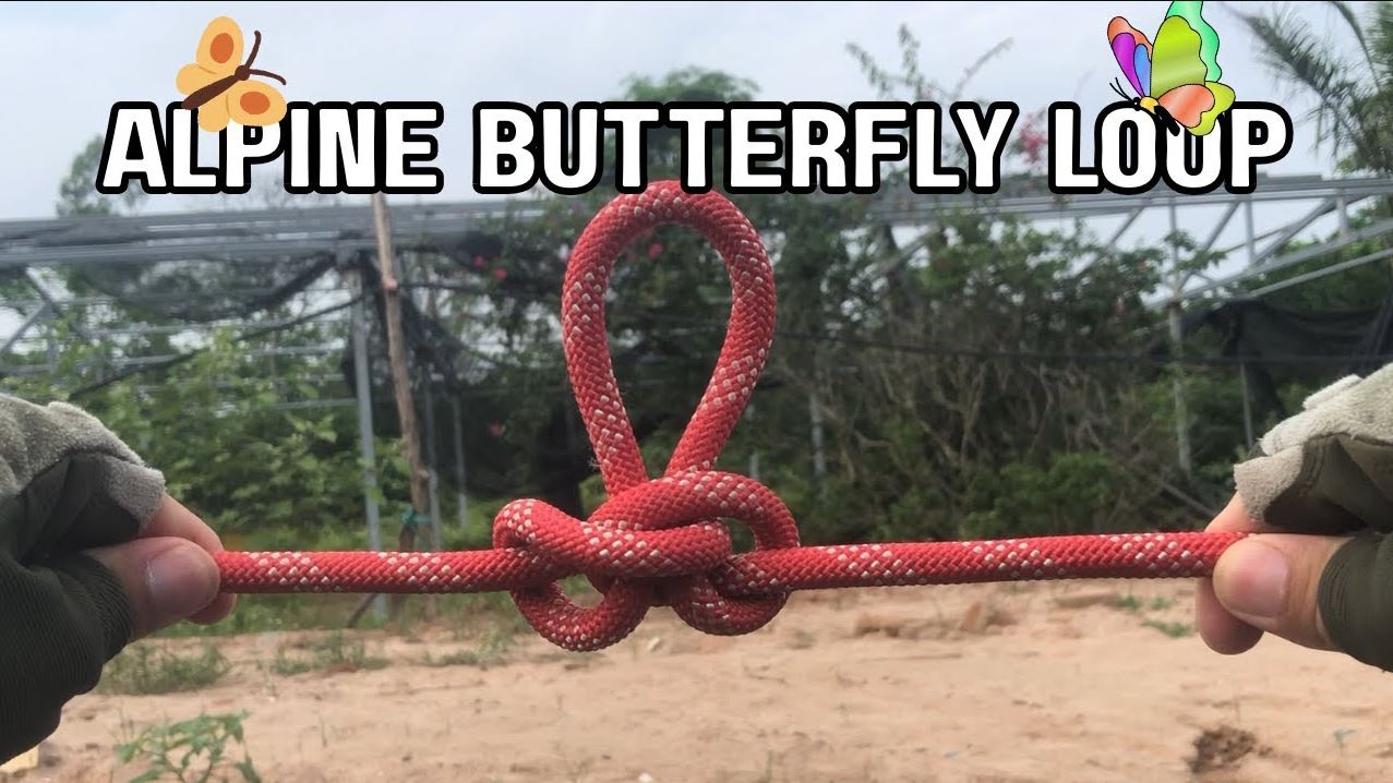 Knot - - How to tie the Alpine Butterfly Loop - Simple and Detailed ...