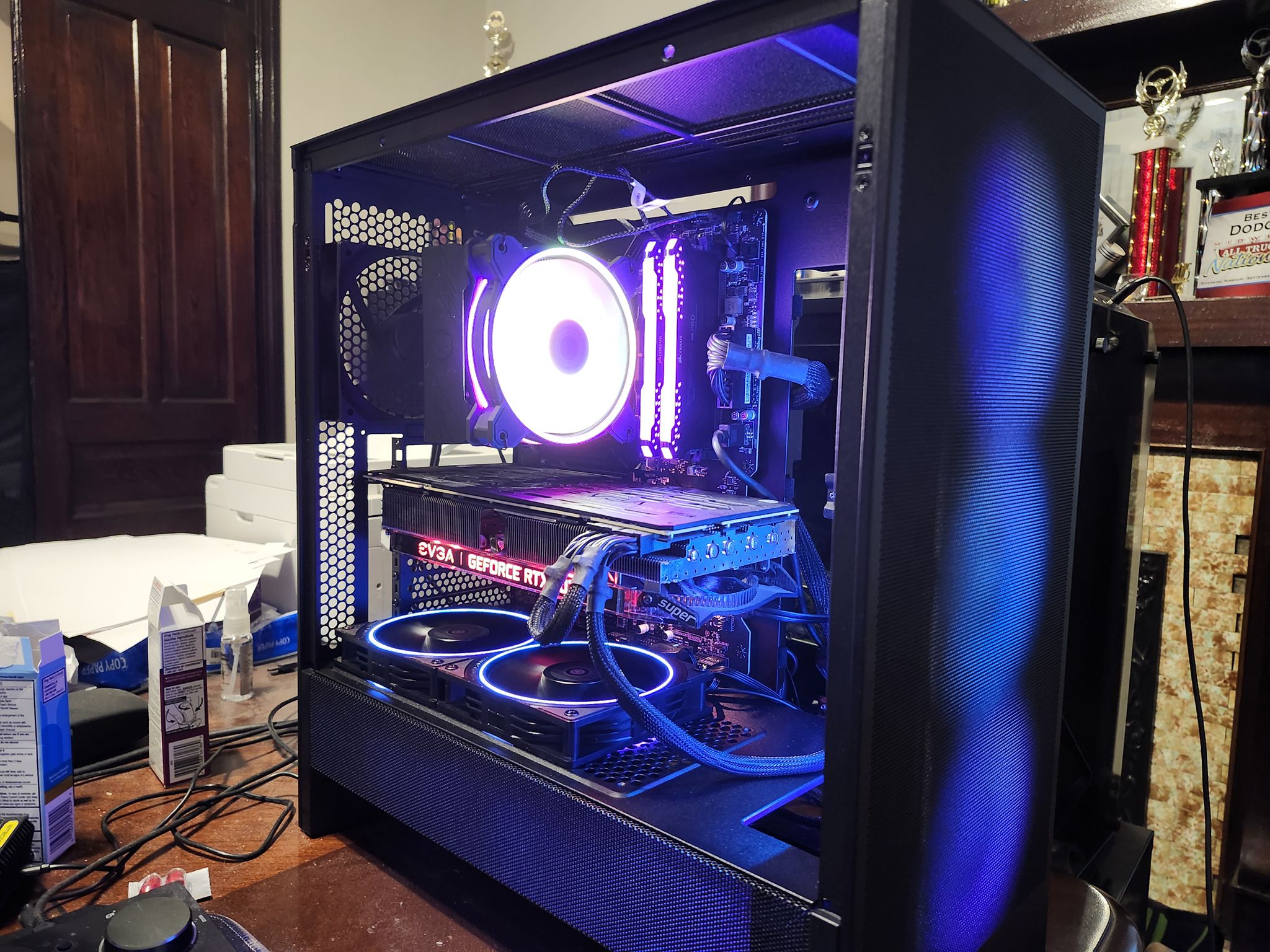 MSI B550 gaming PC build with 3600X and 2070 Super