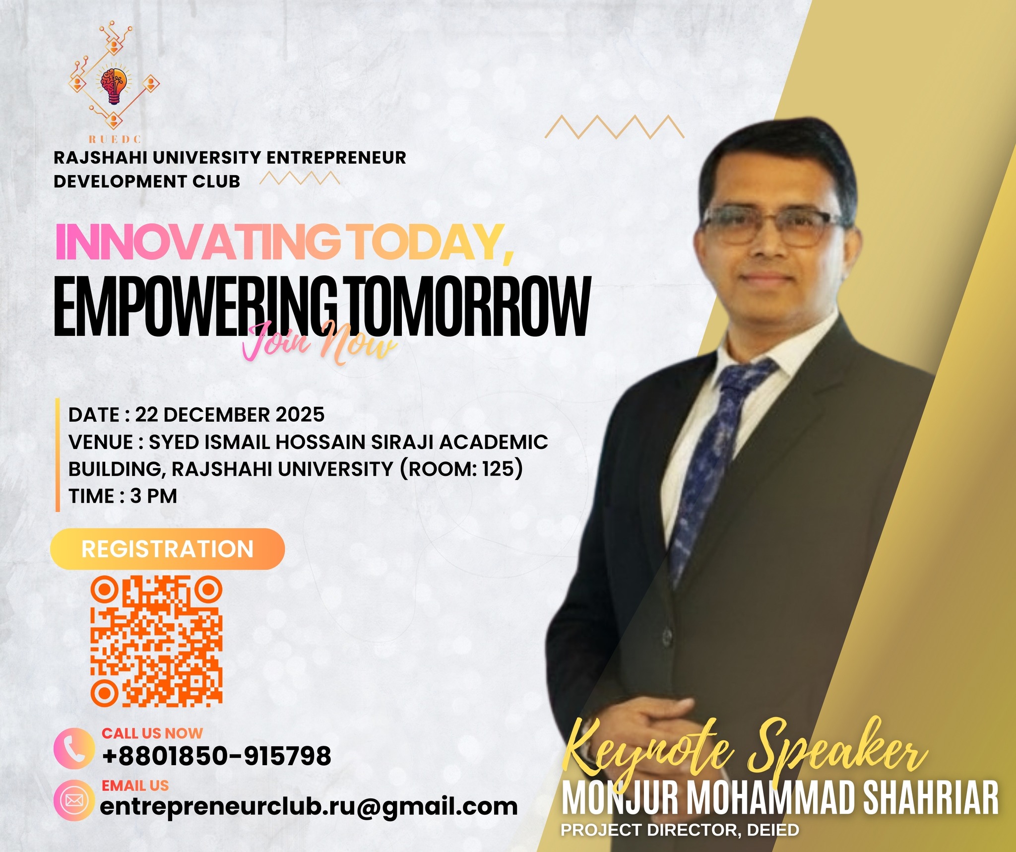 Rajshahi University Entrepreneur Development Club- RUEDC | Rajshahi