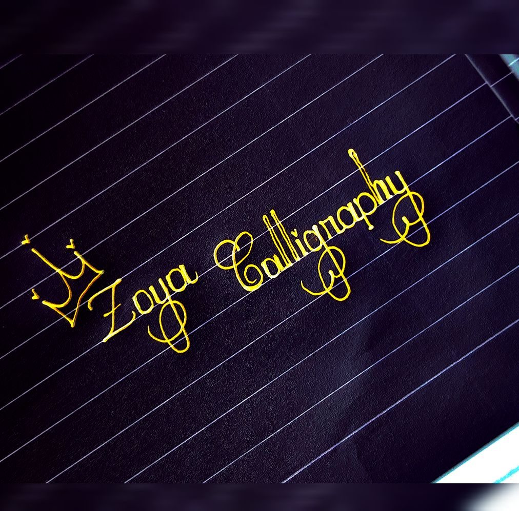 Different Types of “H”(BrushPenCalligraphy) ️