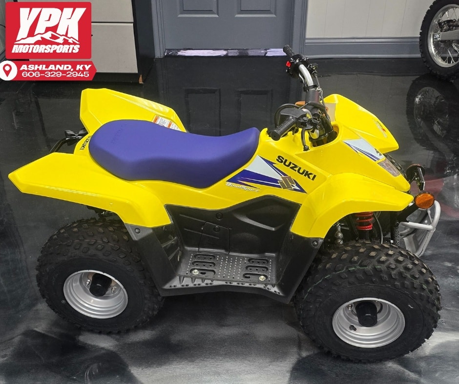 💛 Start Them Right. Ride Suzuki. 💛 The Suzuki QuadSport Z50 is