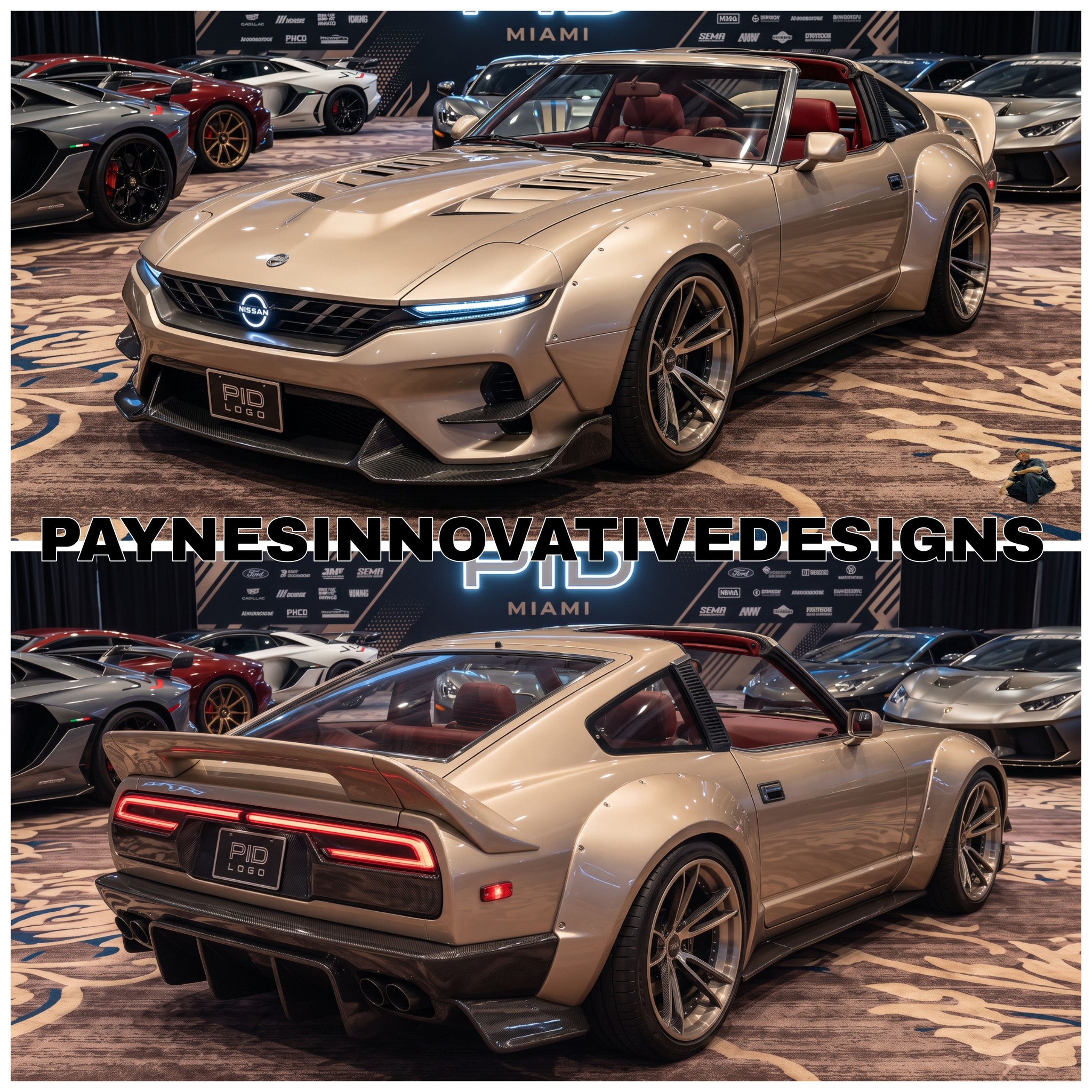 PID DESIGN STUDIOS CONCEPT NISSAN 280ZX T-TOP