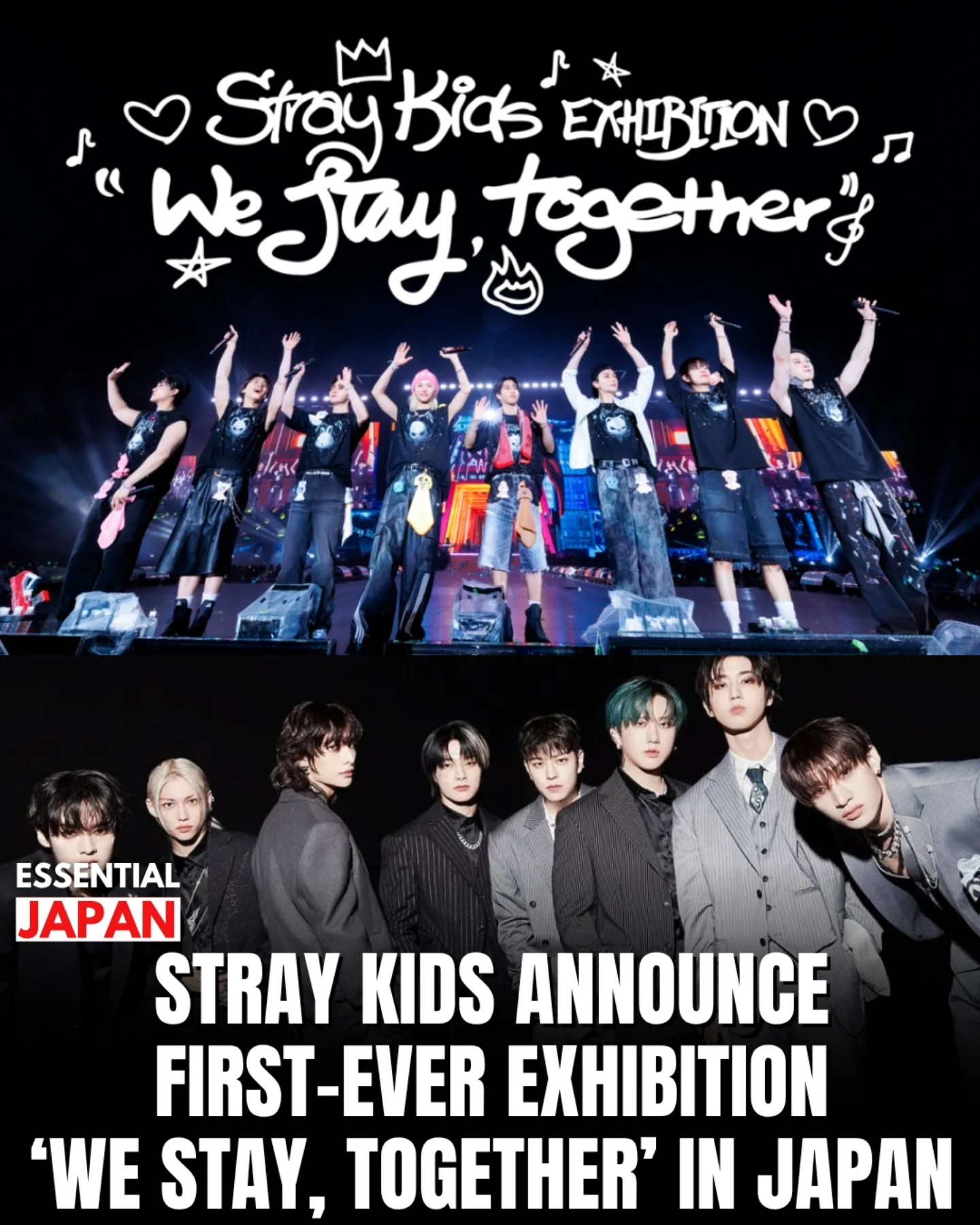 STRAY KIDS EXHIBITION In Japan merch! byB LogodesipedbyBangCan han