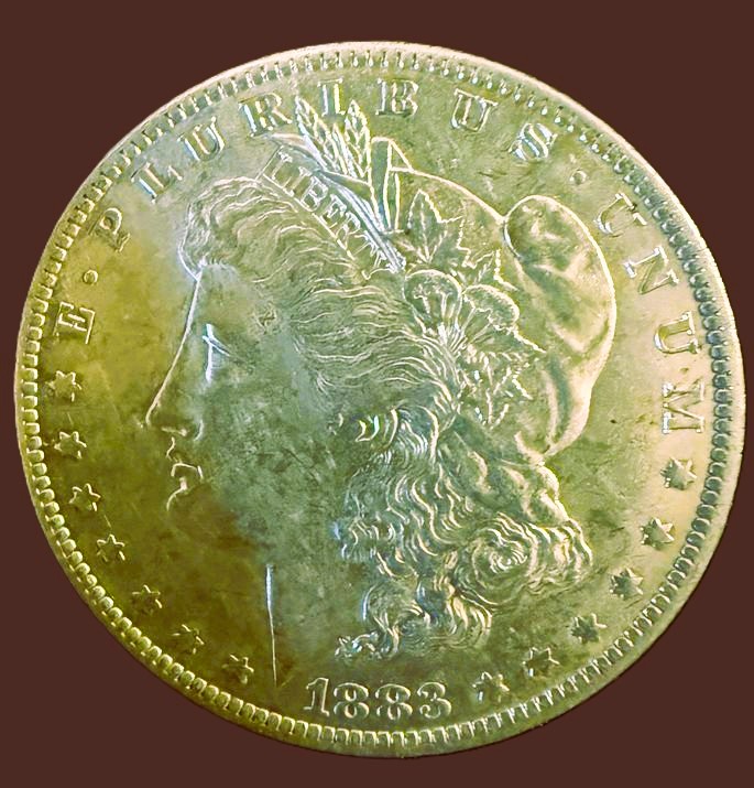 1883-O MS65 US Morgan silver dollar for sale
