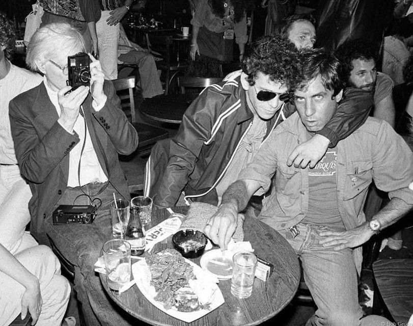 Story of Old Ages - The iconic photo of Andy Warhol, Lou Reed, and ...