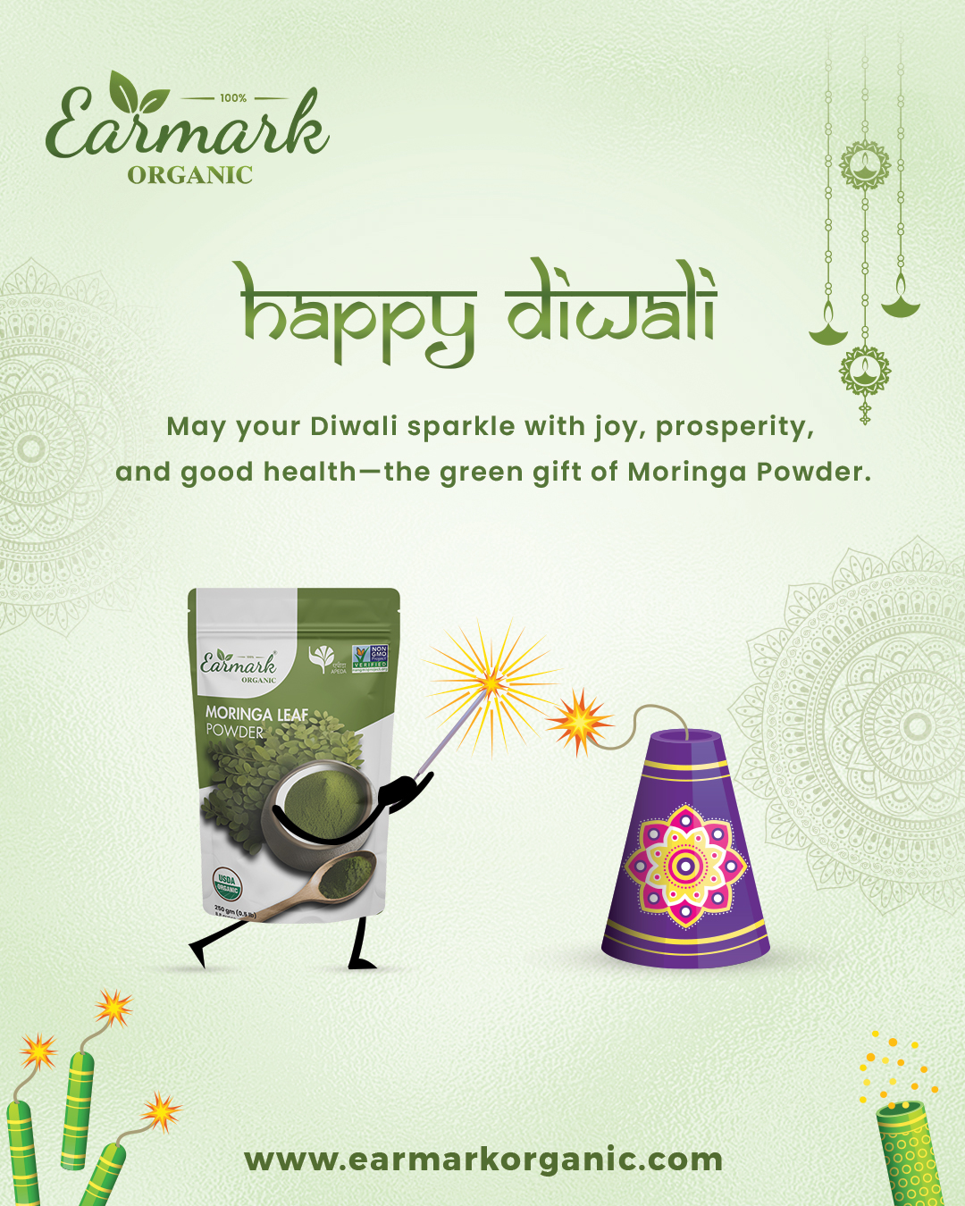 Earmark - 🌿 Happy Bhai Dooj 💚 May the bond of siblings shine brighter ...