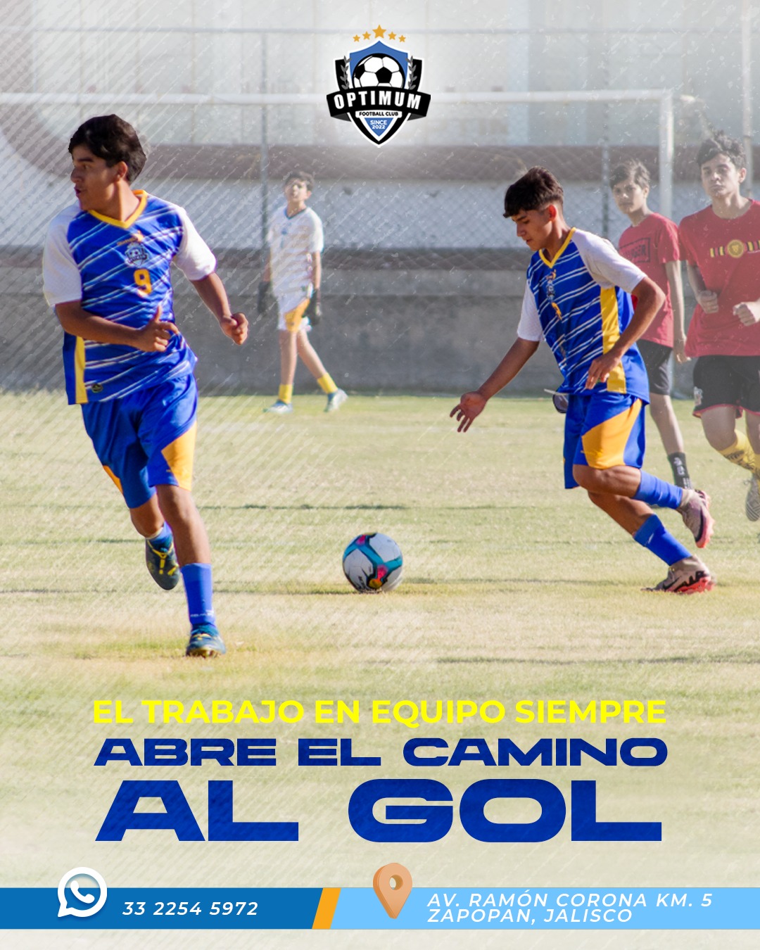 Optimum - 🔥 Cuando el equipo piensa como uno solo… el gol llega solo ...