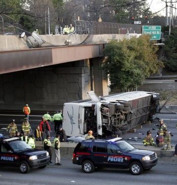 Martin - Oh my god, a truck lost control due to speeding and plummeted ...