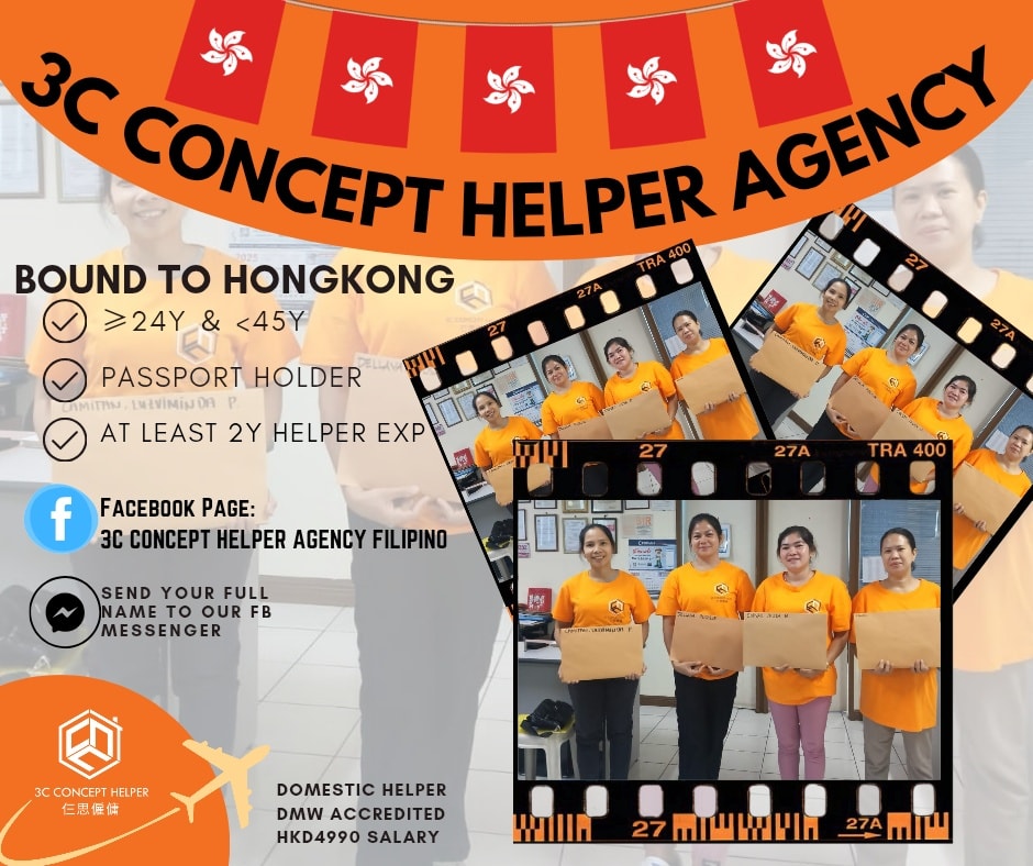 3C Concept Helper Agency-Filipino | Hong Kong Hong Kong
