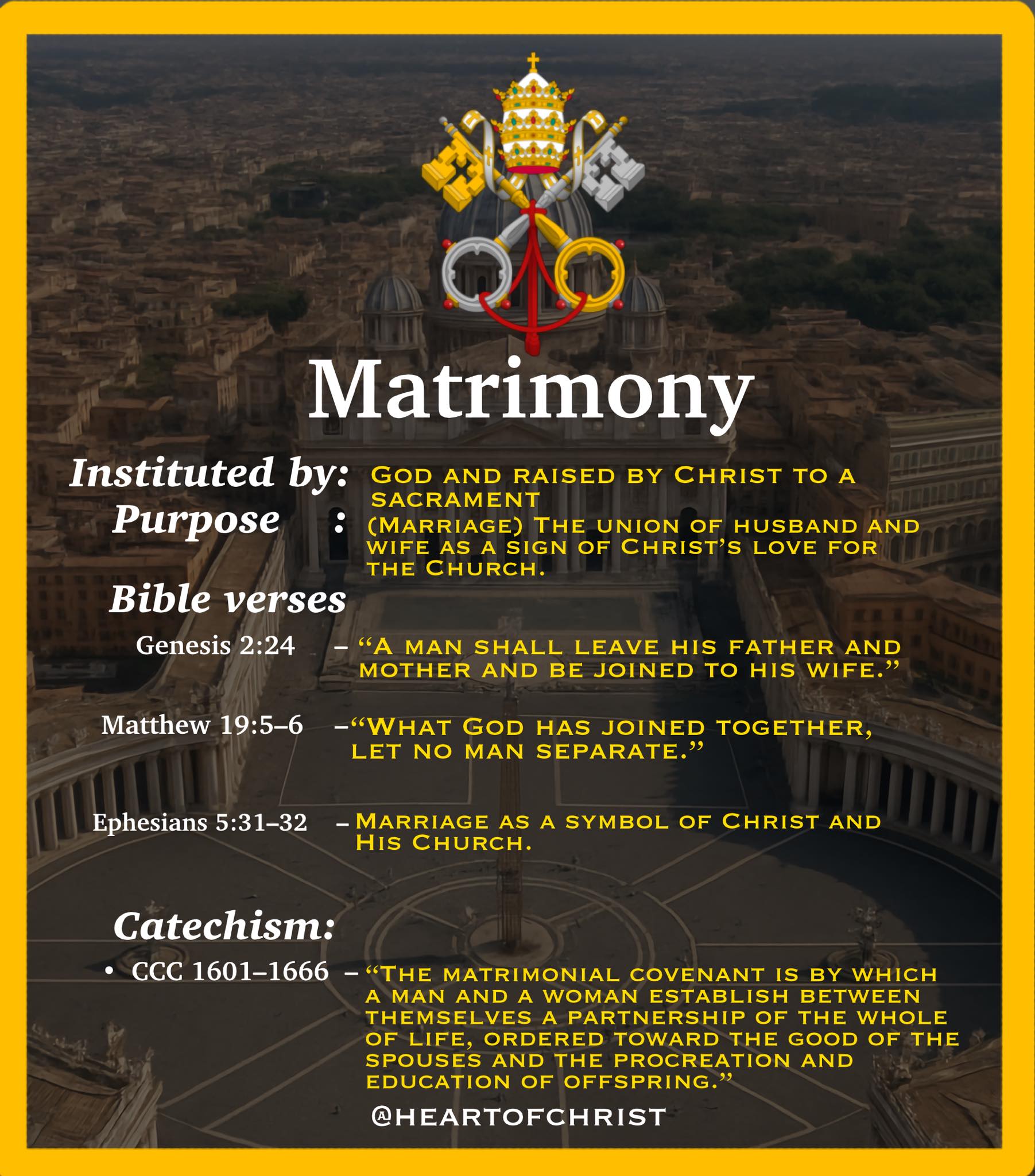 Heart - Matrimony – The Sacrament of Love and Covenant 💍 Meaning ...