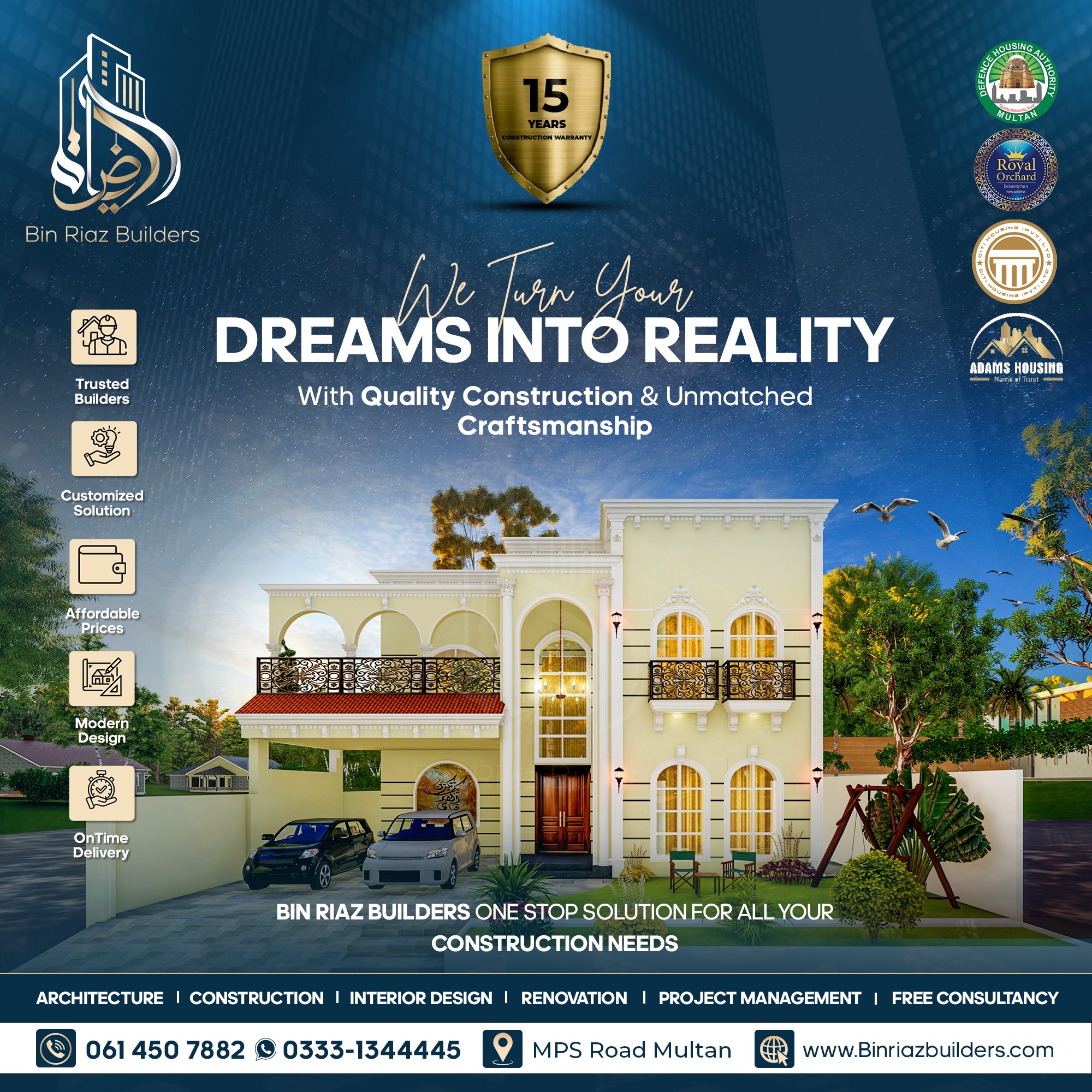 Bin Riaz Builders | Multan