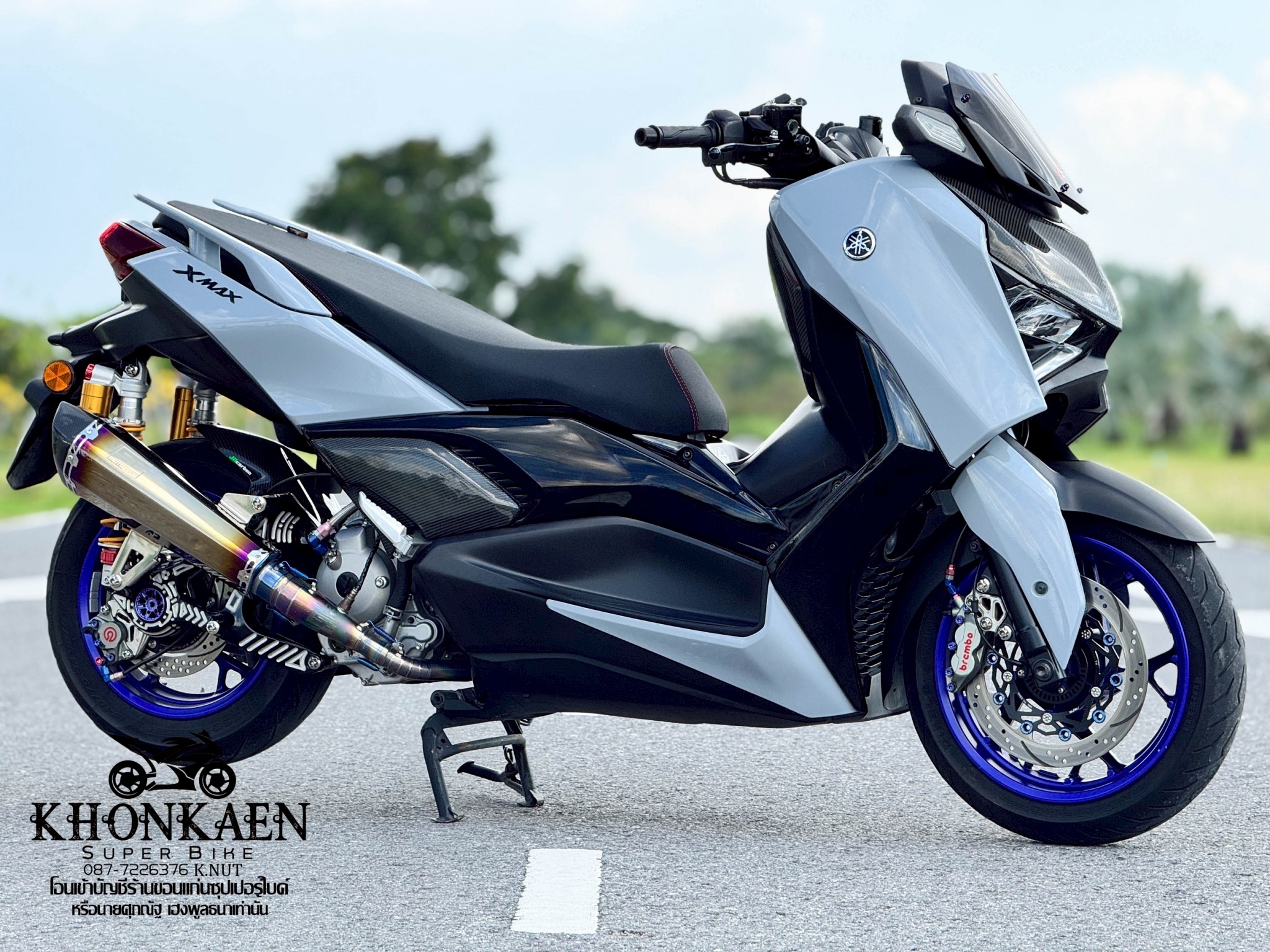 The Rider - 🐥#XMAX #ปี2023 จด 2023🐥 รหัส 07 📌#สี #เทา 📌#ไมล์ เพียง 11 ...