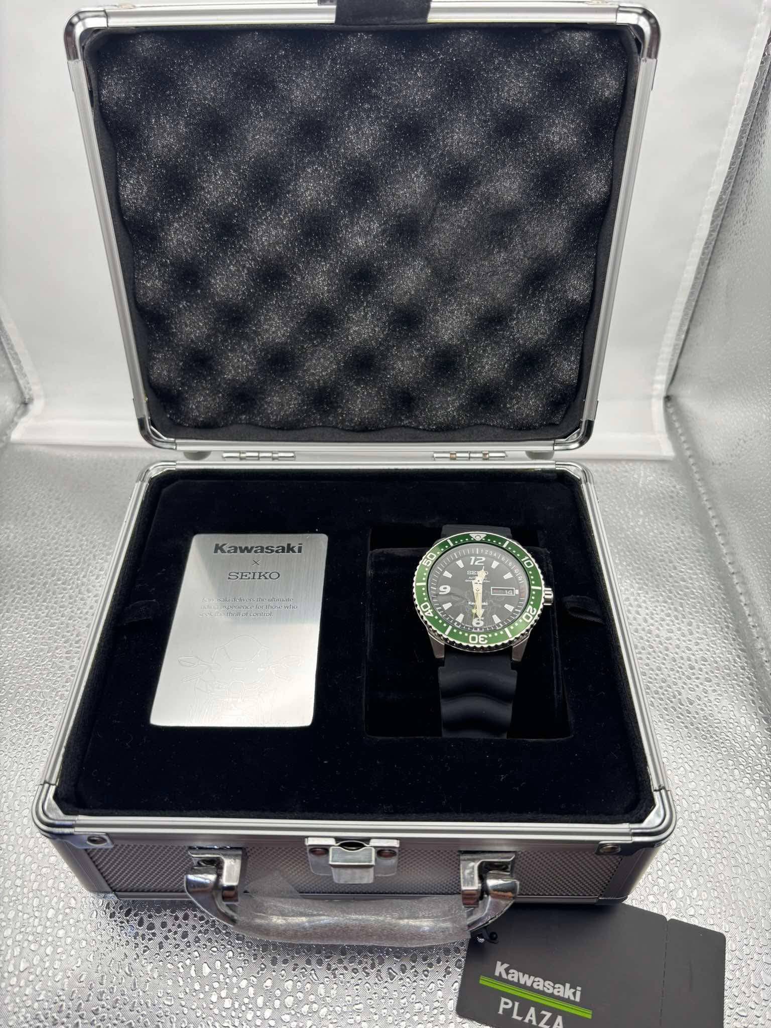 ULTRA RARE FIND! Seiko x Kawasaki Ninja Limited Edition Collab