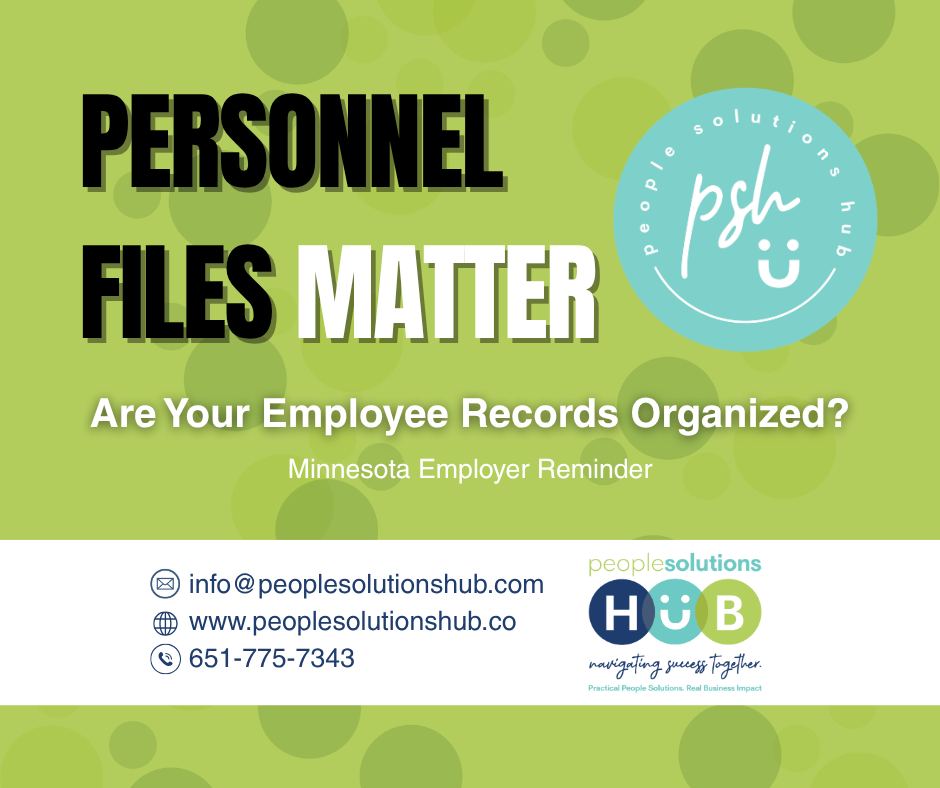 Ensure personnel files are complete and organized | Phoenix, AZ