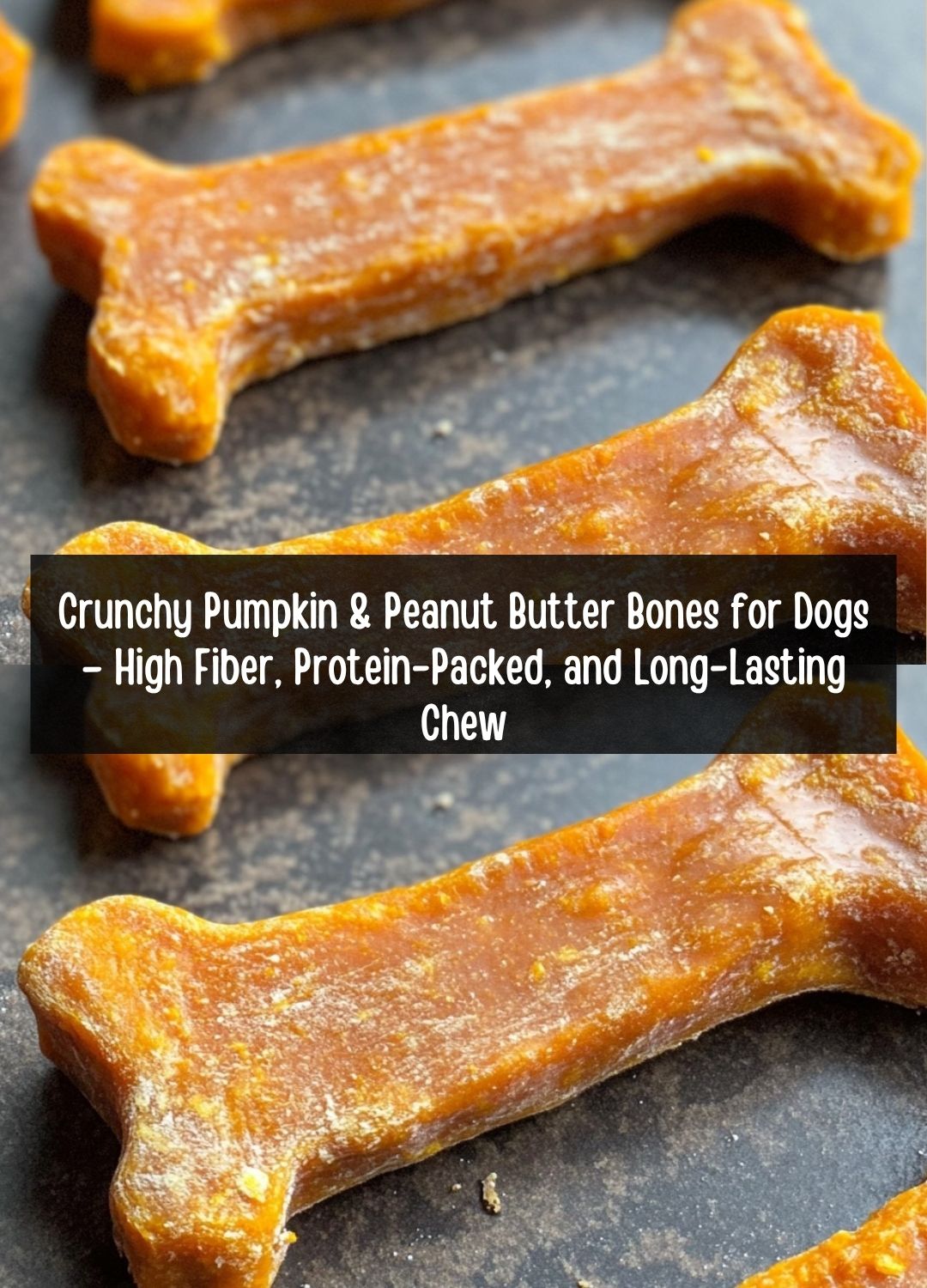 Homemade dog food recipes | Crunchy Pumpkin & Peanut Butter Bones for ... - Dog Food With Peanut Butter For Fiber And Protein