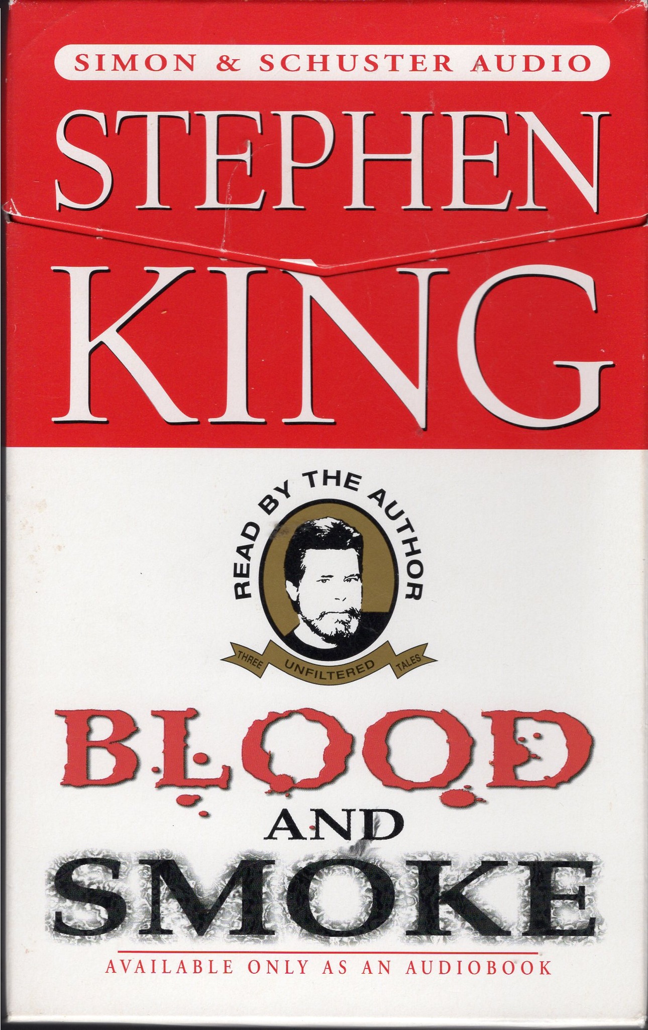 First Edition of Stephen King's BLOOD AND SMOKE Audiobook