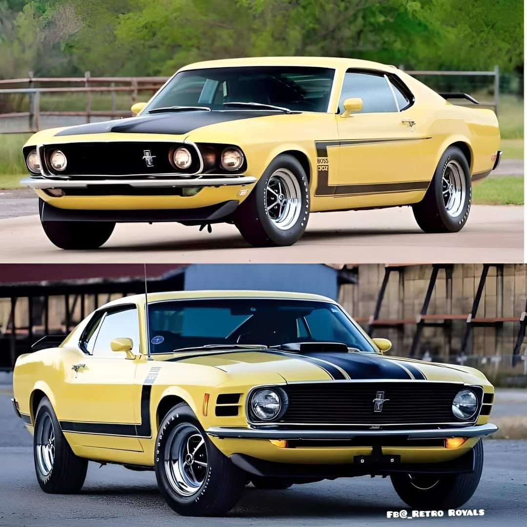 💛 This 1970 Ford Mustang Boss 302 body from HPI Racing brings one