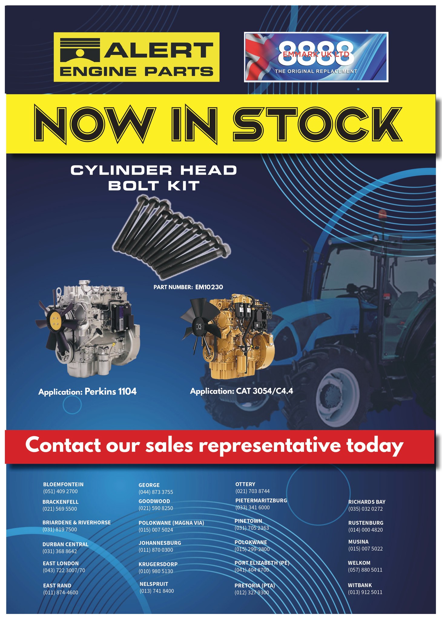 Alert Engine Parts Rustenburg | Rustenburg
