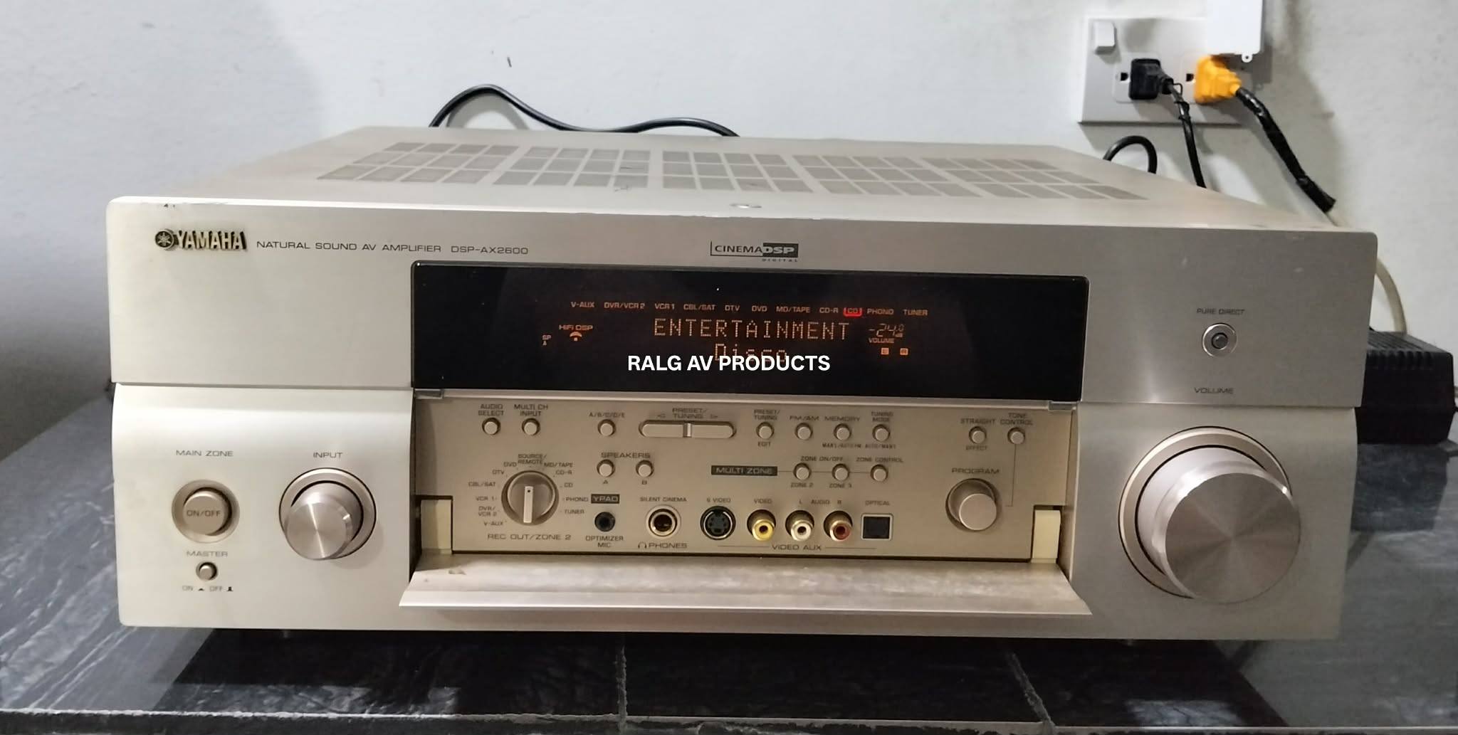 Php 12,800 YAMAHA 7.1NATURAL SOUND AV AMPLIFIER DSP-AX2600 130