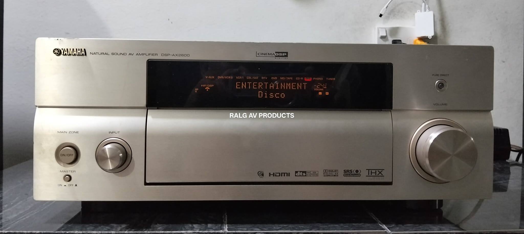 Php 12,800 YAMAHA 7.1NATURAL SOUND AV AMPLIFIER DSP-AX2600 130