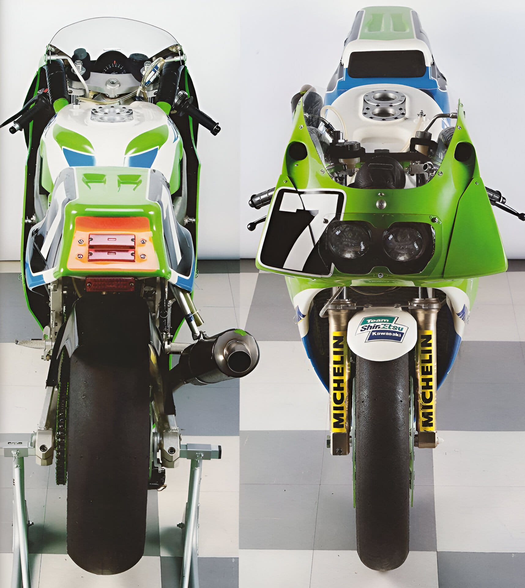 DIVA ENDURANCE 1995 Kawasaki ZXR 750R Lucky Strike Kawasaki Racing