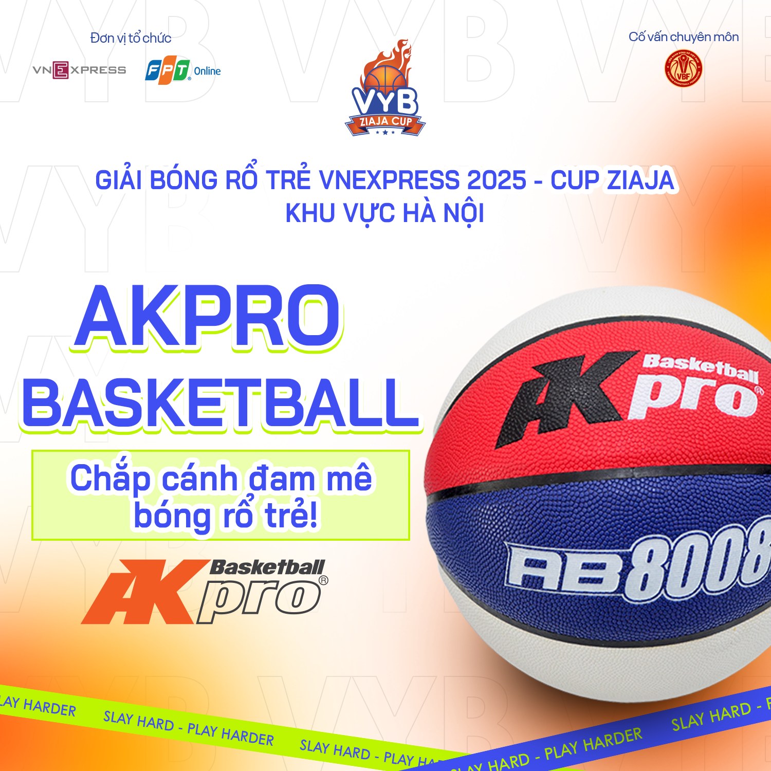 Giải - 🏀 AKpro Basketball tiếp tục đồng hành cùng VYB Ziaja Cup – Chắp ...