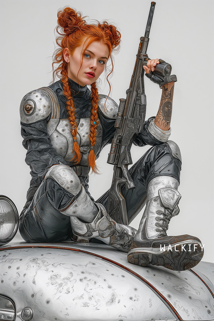 Wackify - The Front Line #wackify #pinupart #comicart #fanart # ...