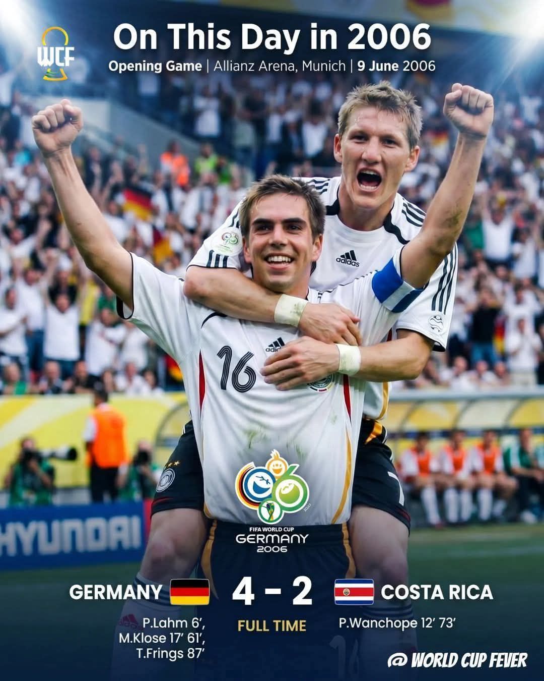 Germany vs Costa Rica 2006 FIFA World Cup opening game