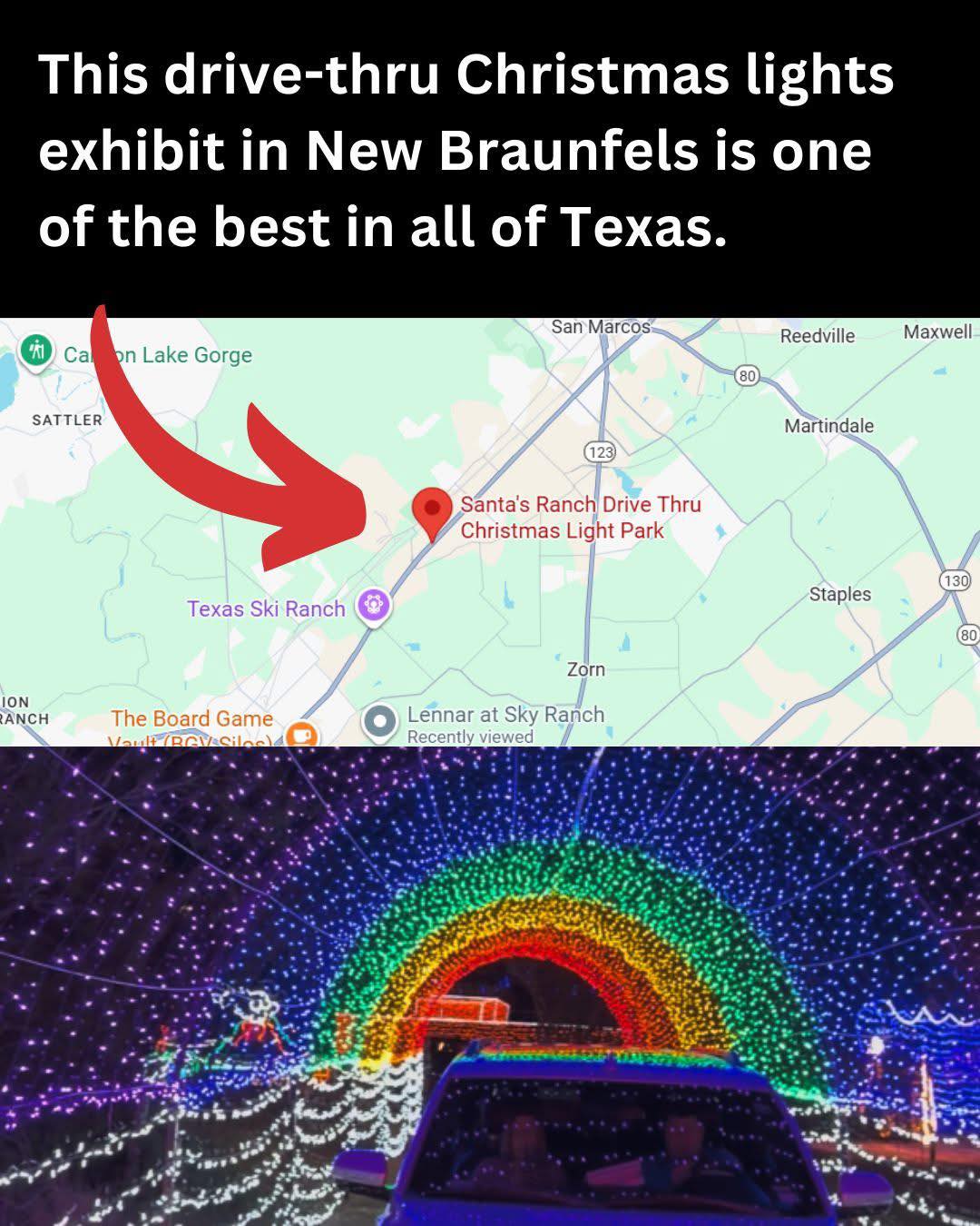 Millions of lights, winding... - The New Braunfels Life | Facebook