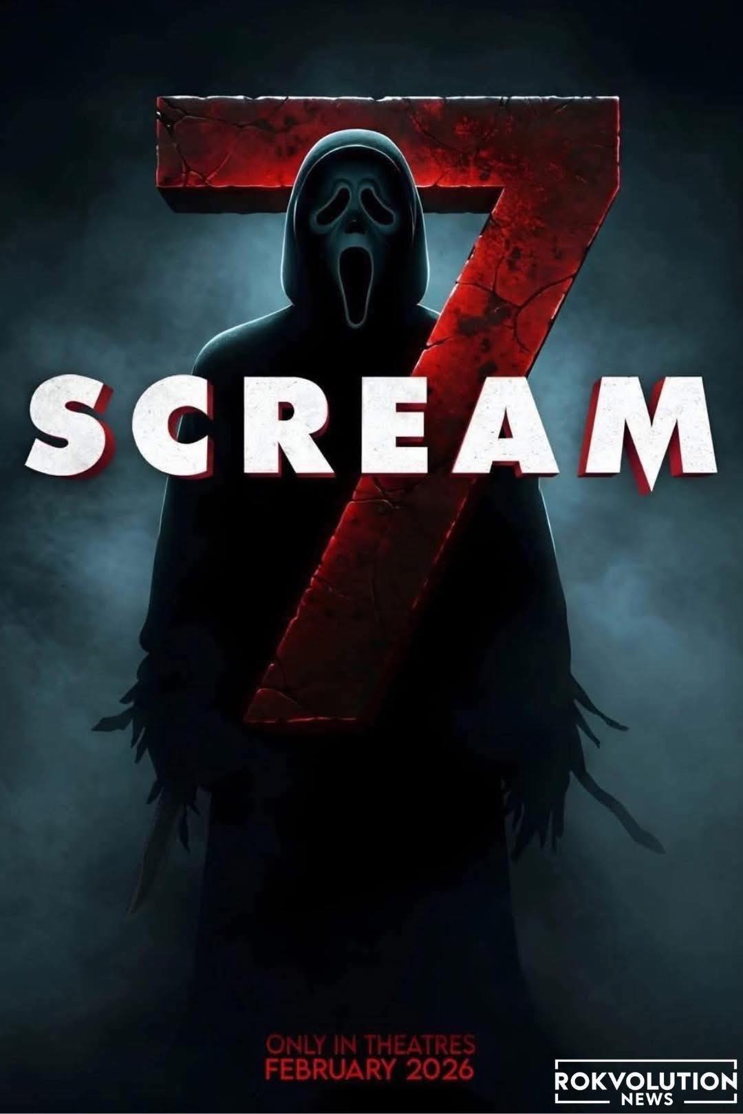 Scream 7 Slashes into Theaters February 27, 2026 Ghostface returns