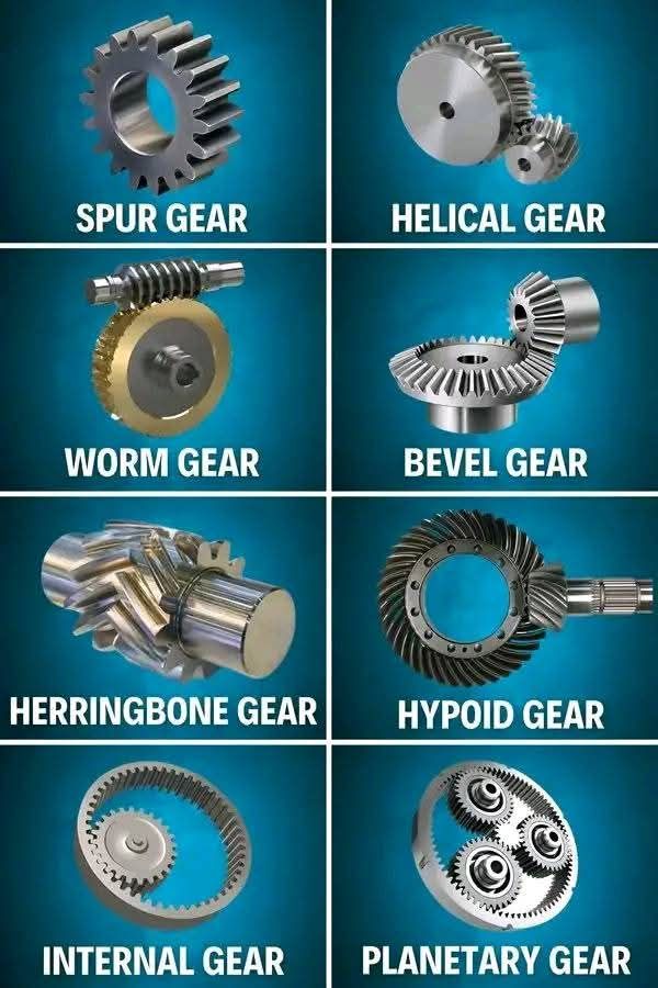 Luxury Cars | Following are the Common Types of Gears: | Facebook