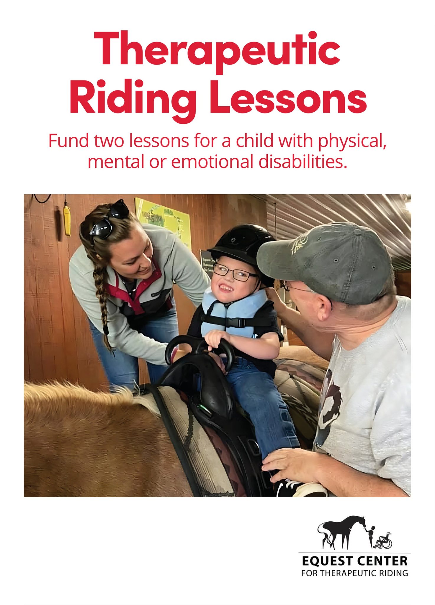 Equest Center... - Equest Center for Therapeutic Riding, Inc.