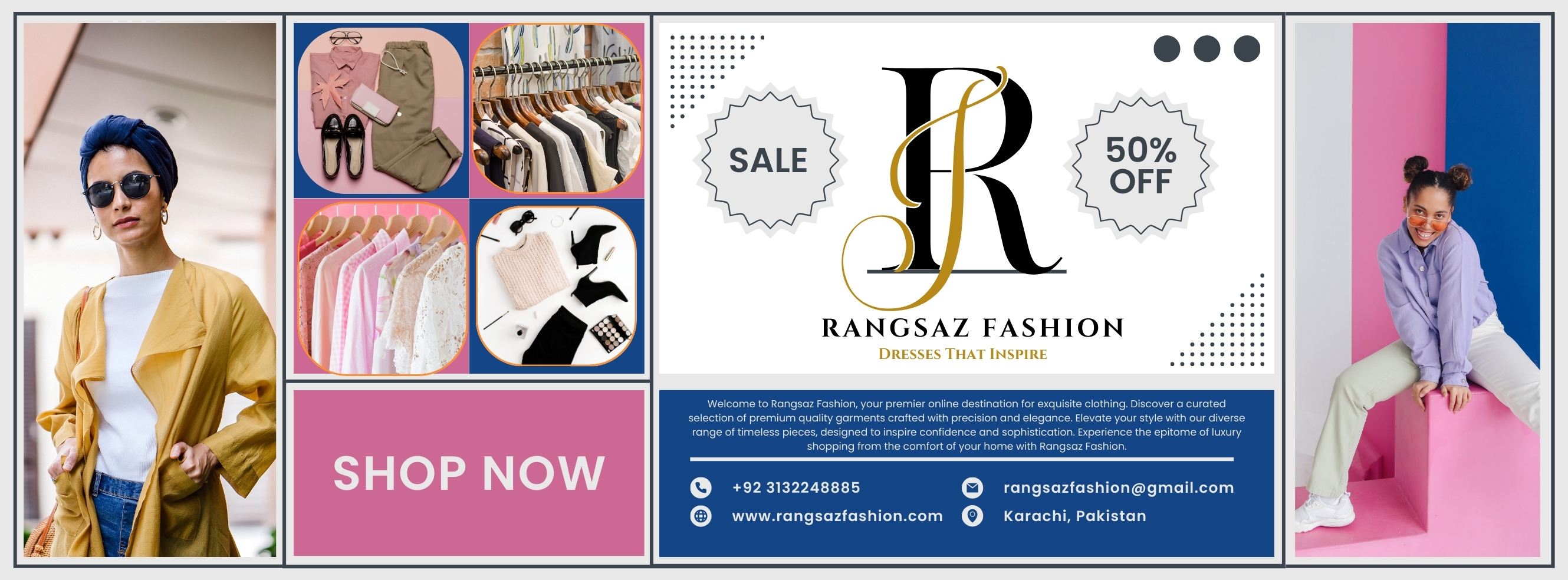 Rangsaz Fashion | Karachi