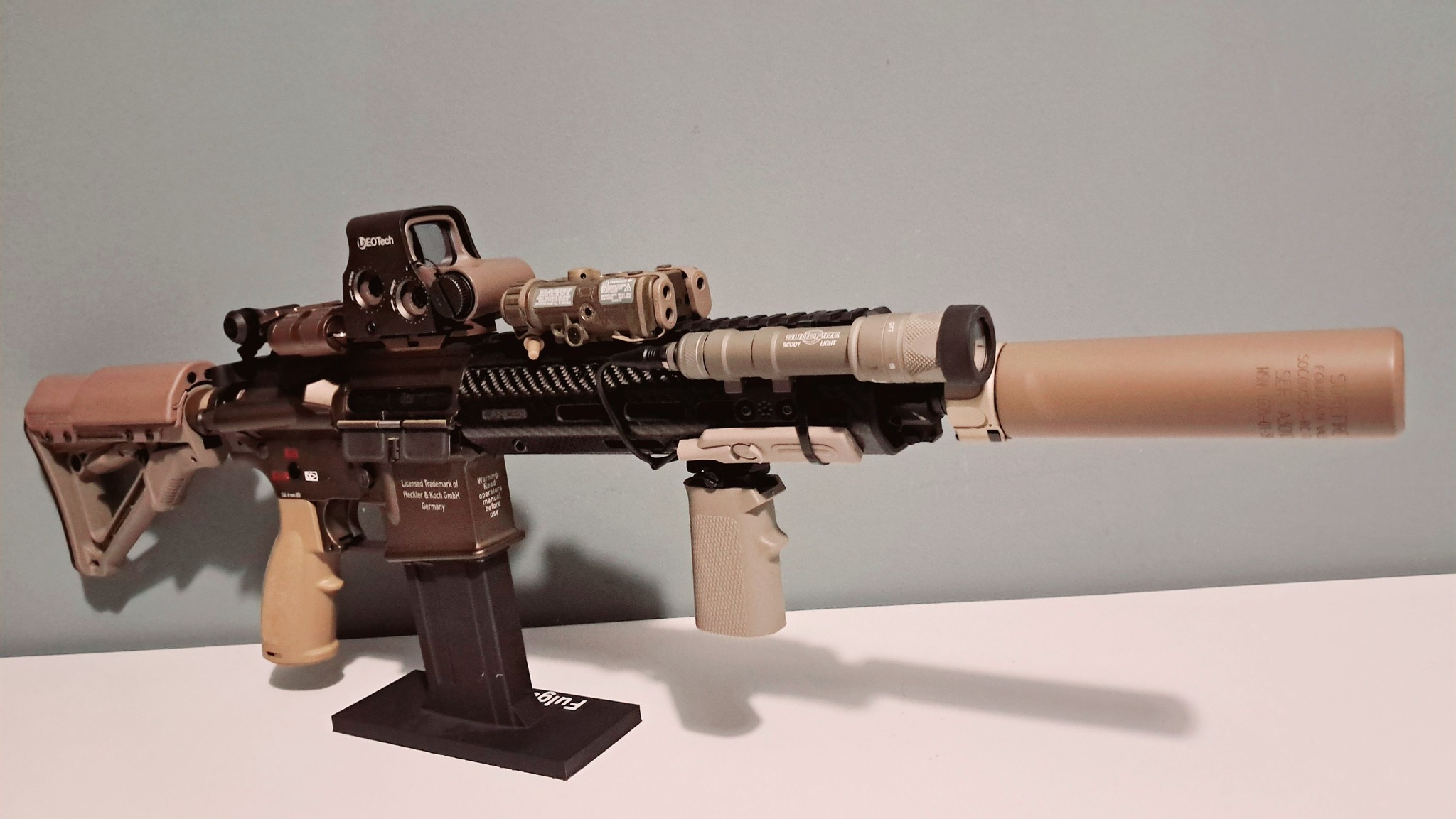 HK.416D VFC Delta-Force setup Full upgrade owner Andrei Boșneag