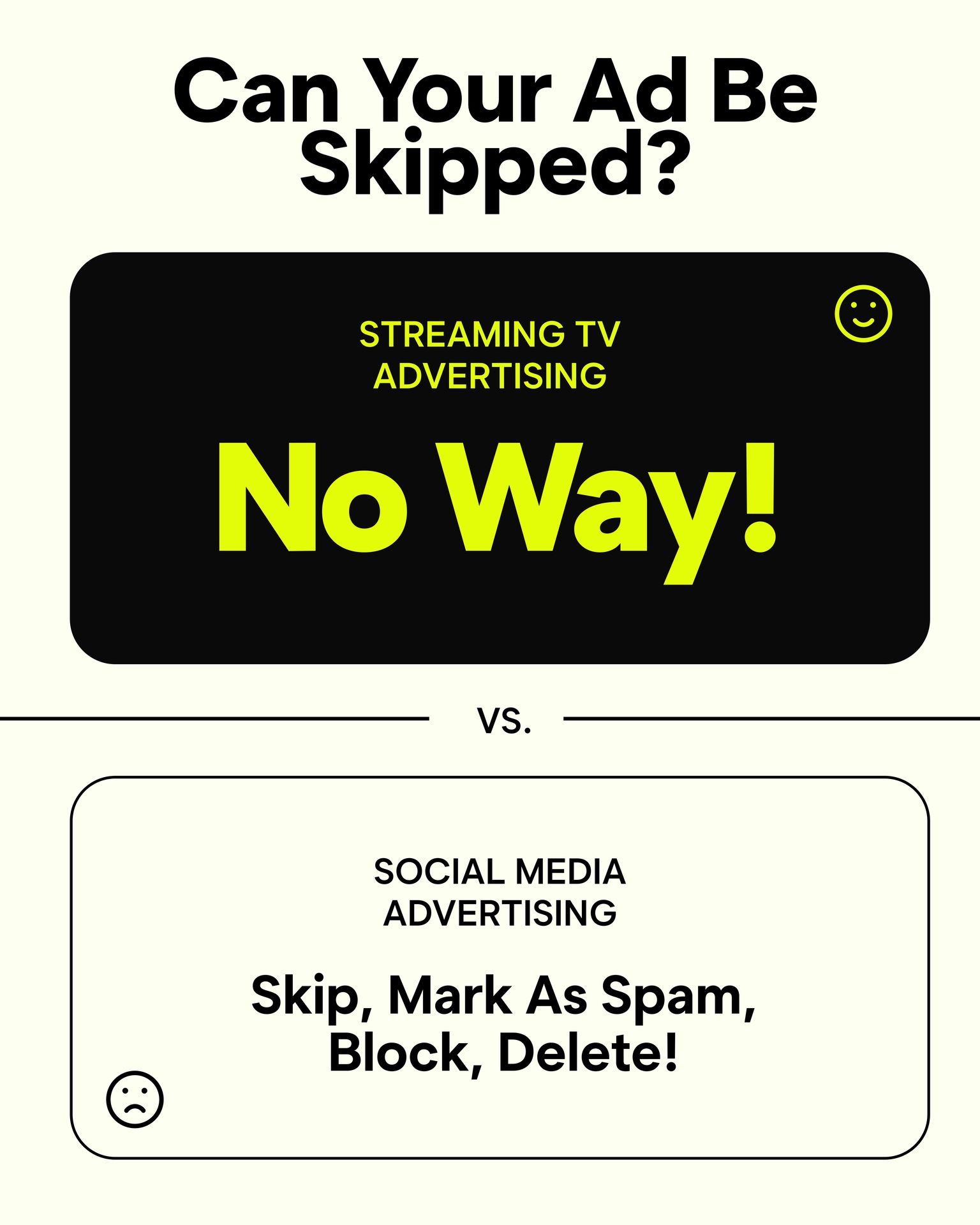 CreateAds.tv - Social vs Streaming: The battle of ad performance! Learn ...