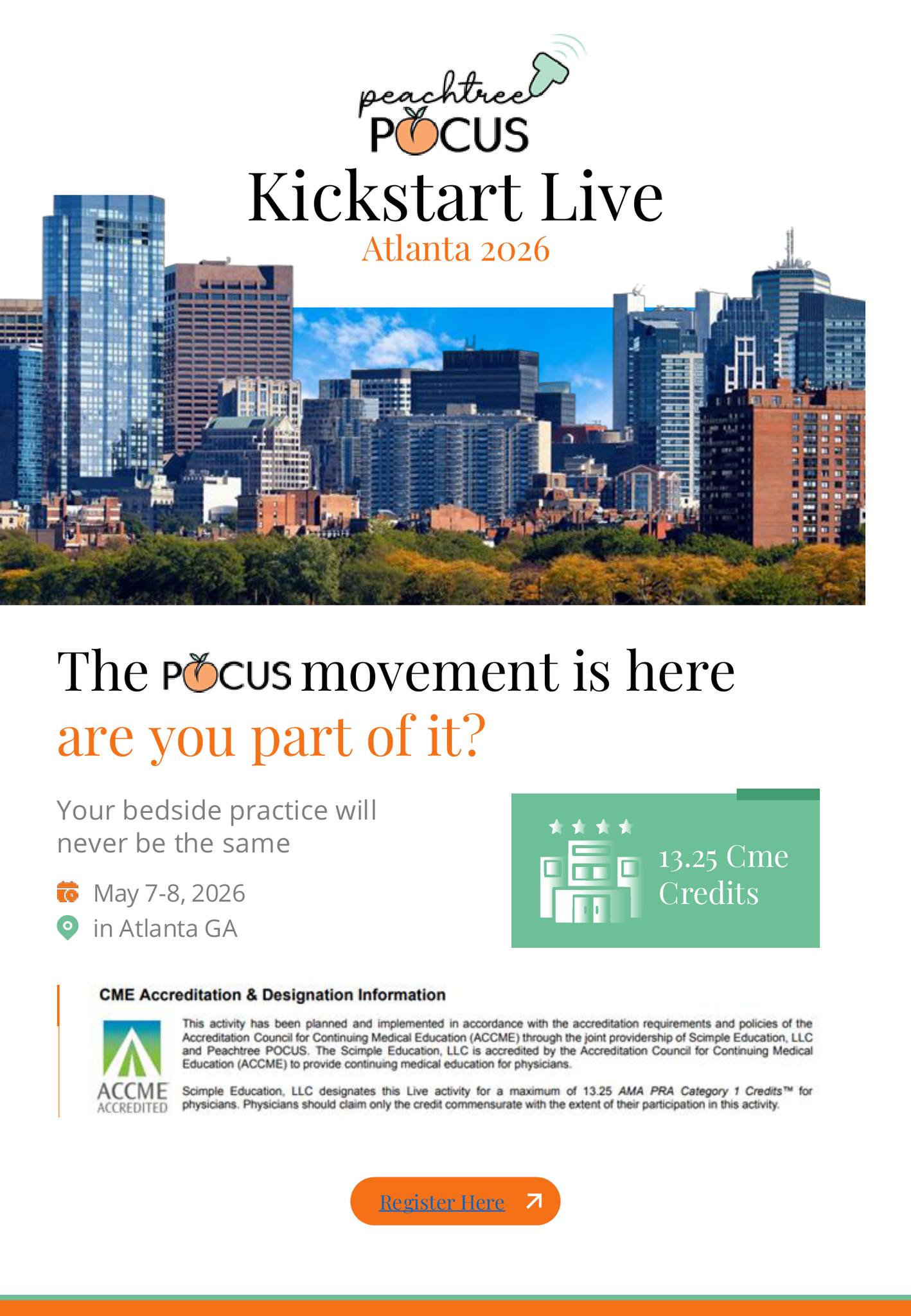 Peachtree POCUS - The POCUS movement is here—are you part... | Facebook